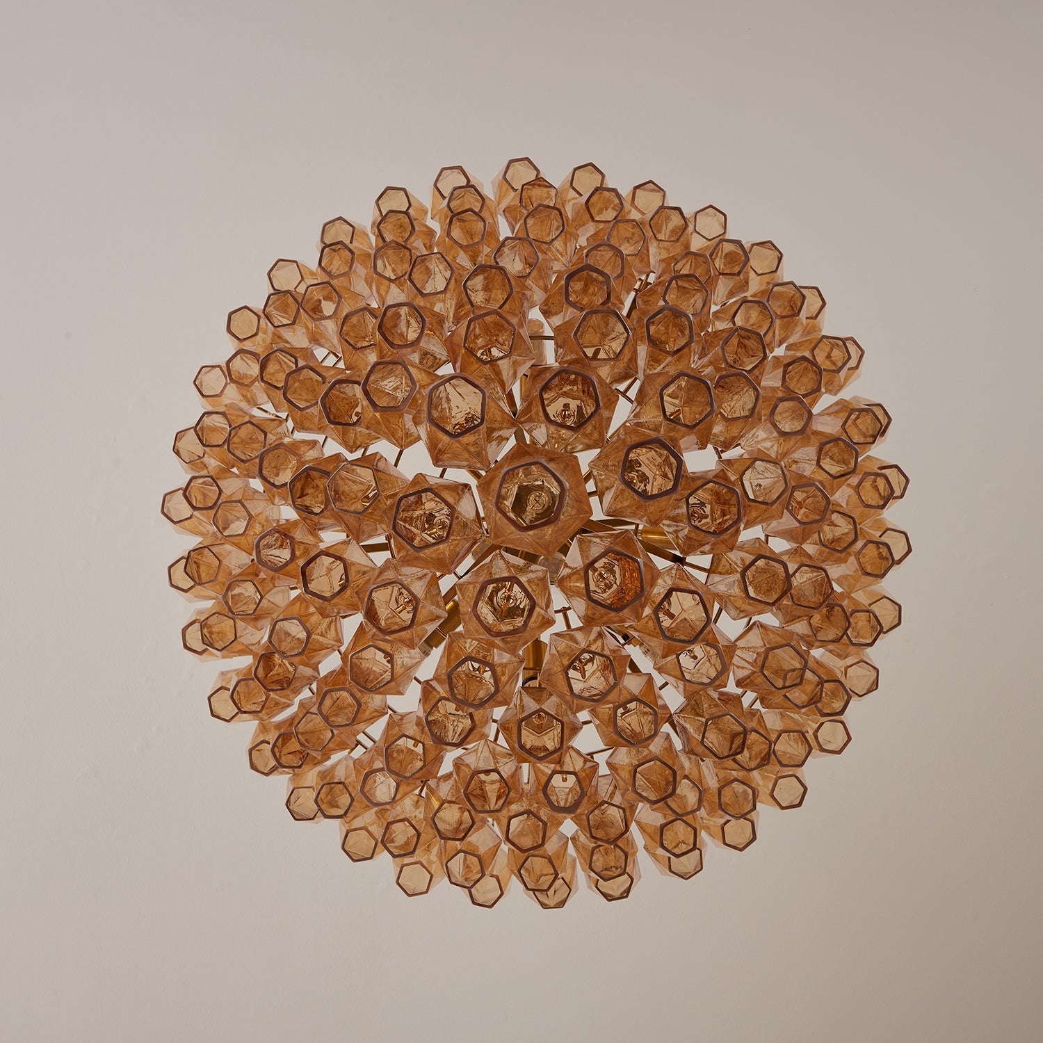 Aurora Chandelier Amber Empire Prism - Neutralighting