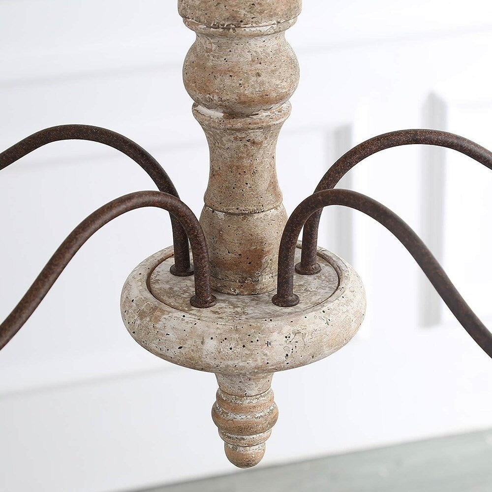 Fljotuvyi Individual Creativity Wood Metal Chandelier - Neutralighting