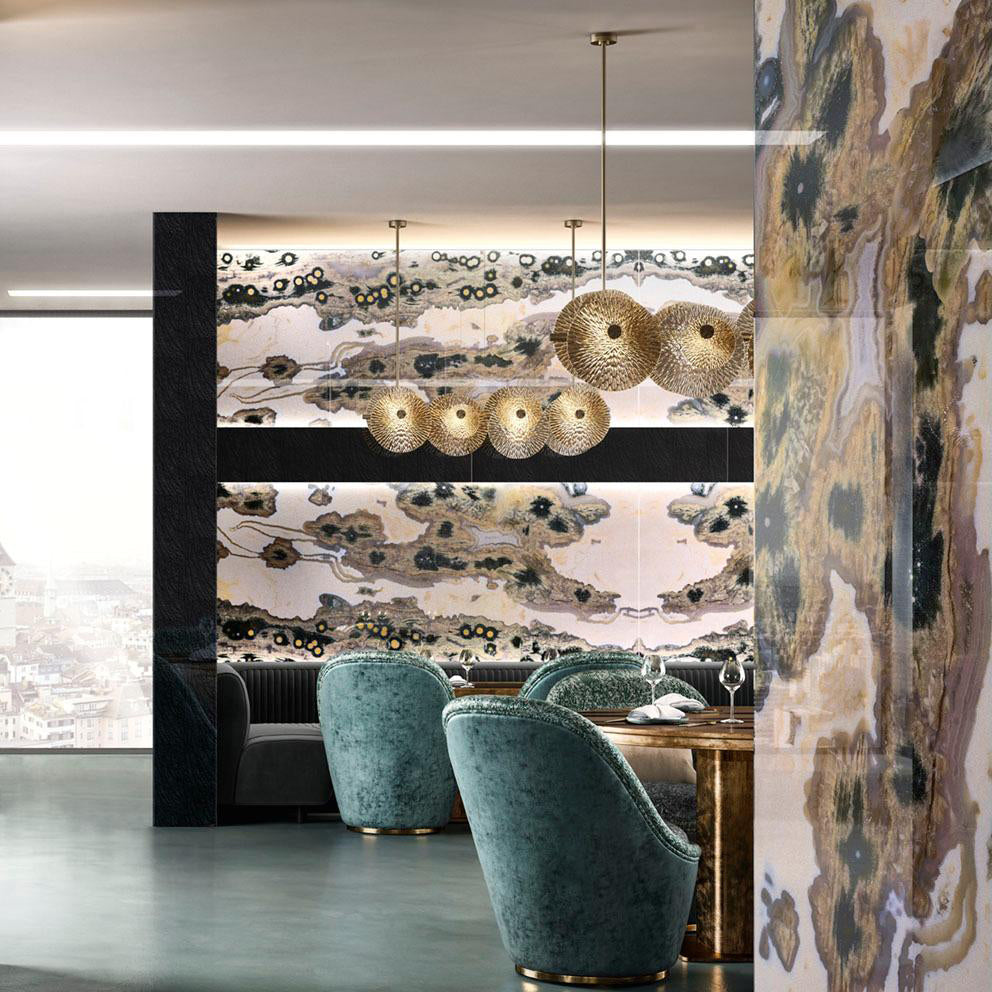 Himinuvyn Nordic Modern Metal Crystal Chandelier - Neutralighting