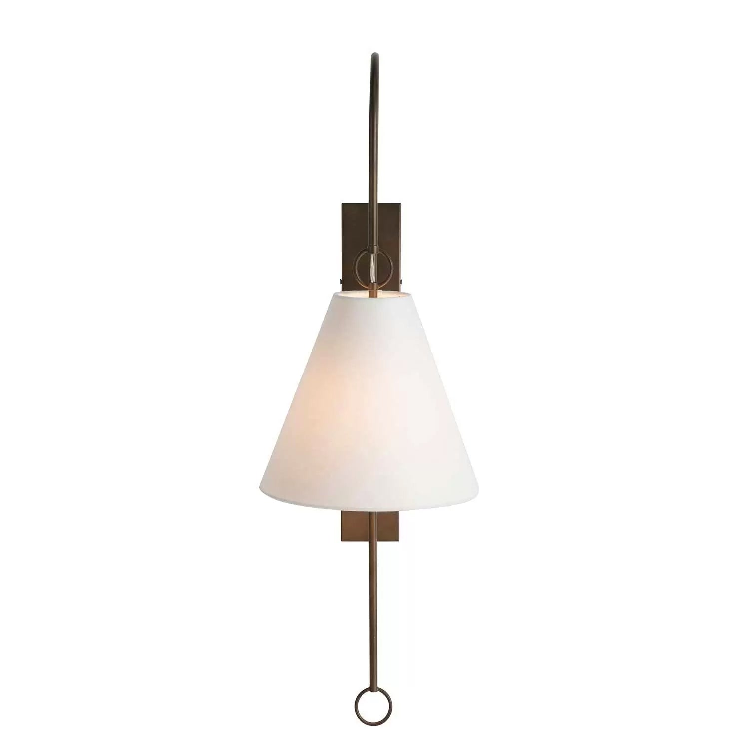 Ildvuvyi Modern Premium Brass Fabric Metal Wall Lamp - Neutralighting