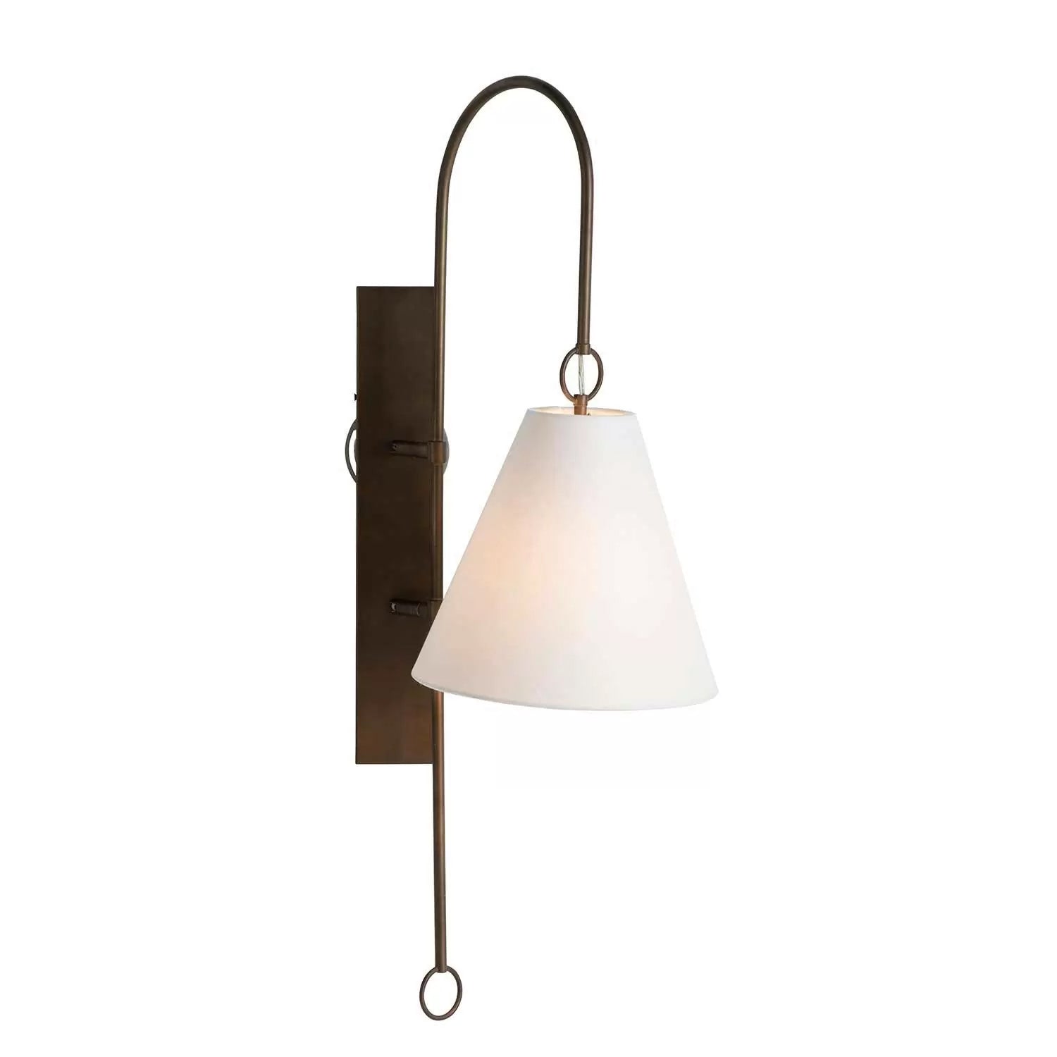 Ildvuvyi Modern Premium Brass Fabric Metal Wall Lamp - Neutralighting