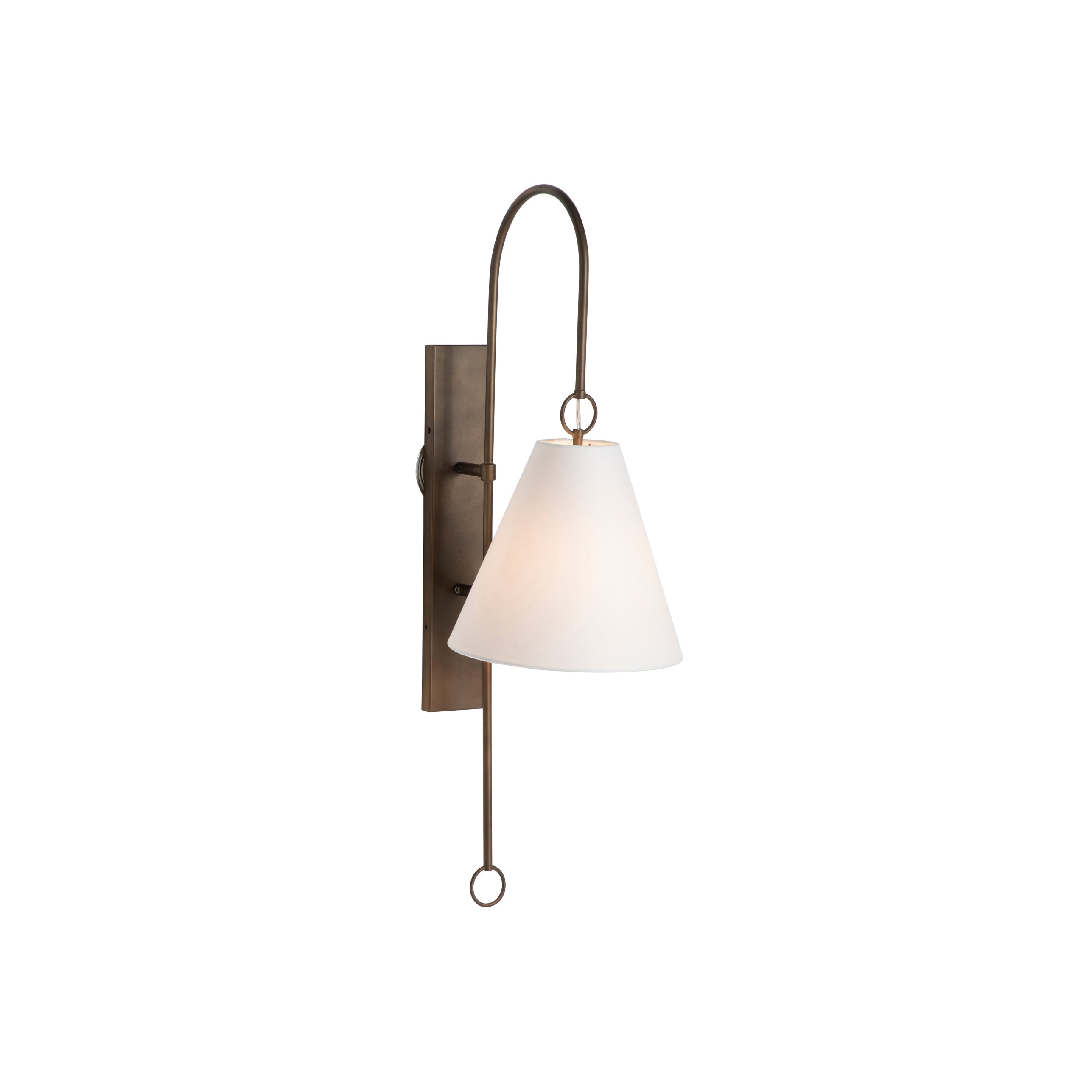 Ildvuvyi Modern Premium Brass Fabric Metal Wall Lamp - Neutralighting