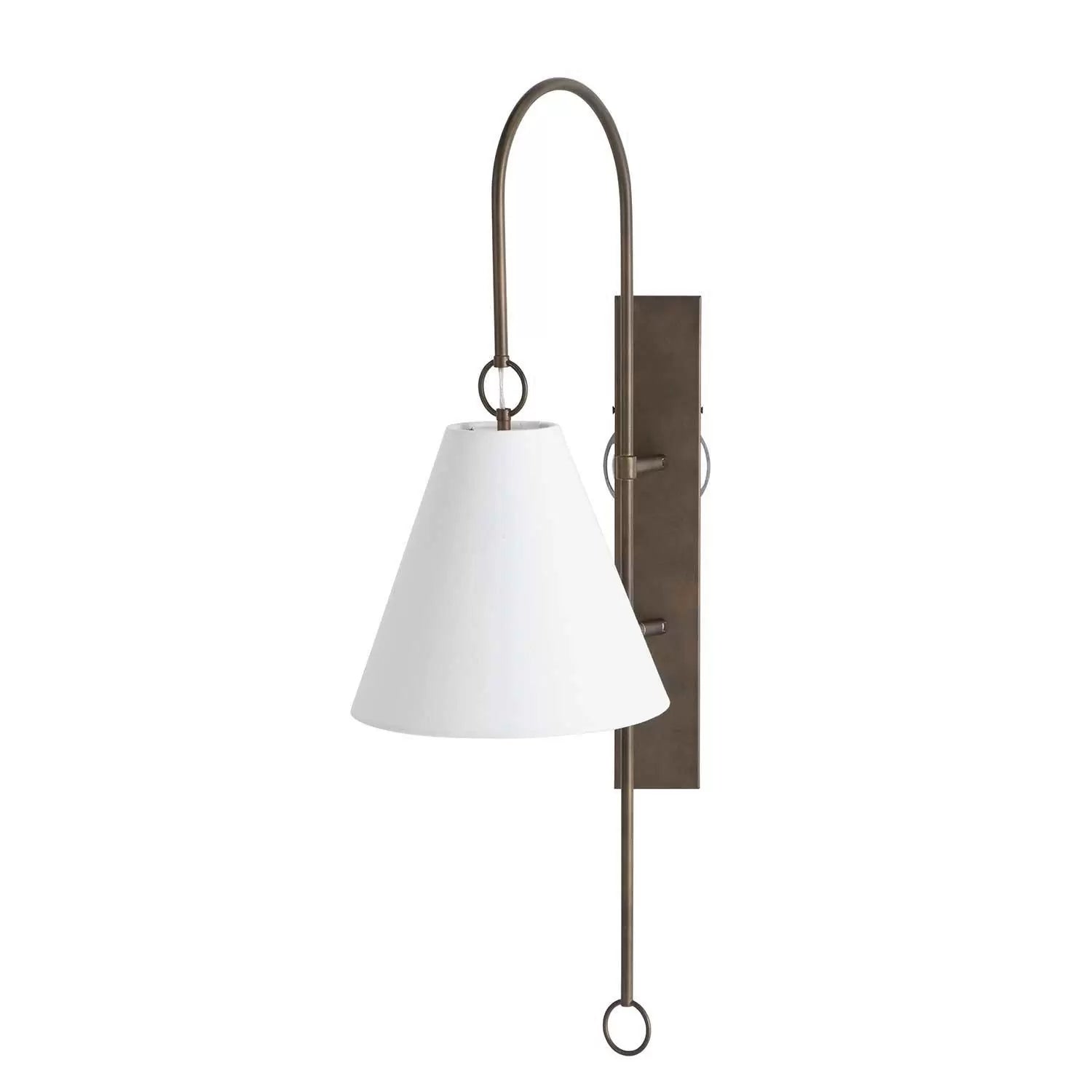Ildvuvyi Modern Premium Brass Fabric Metal Wall Lamp - Neutralighting
