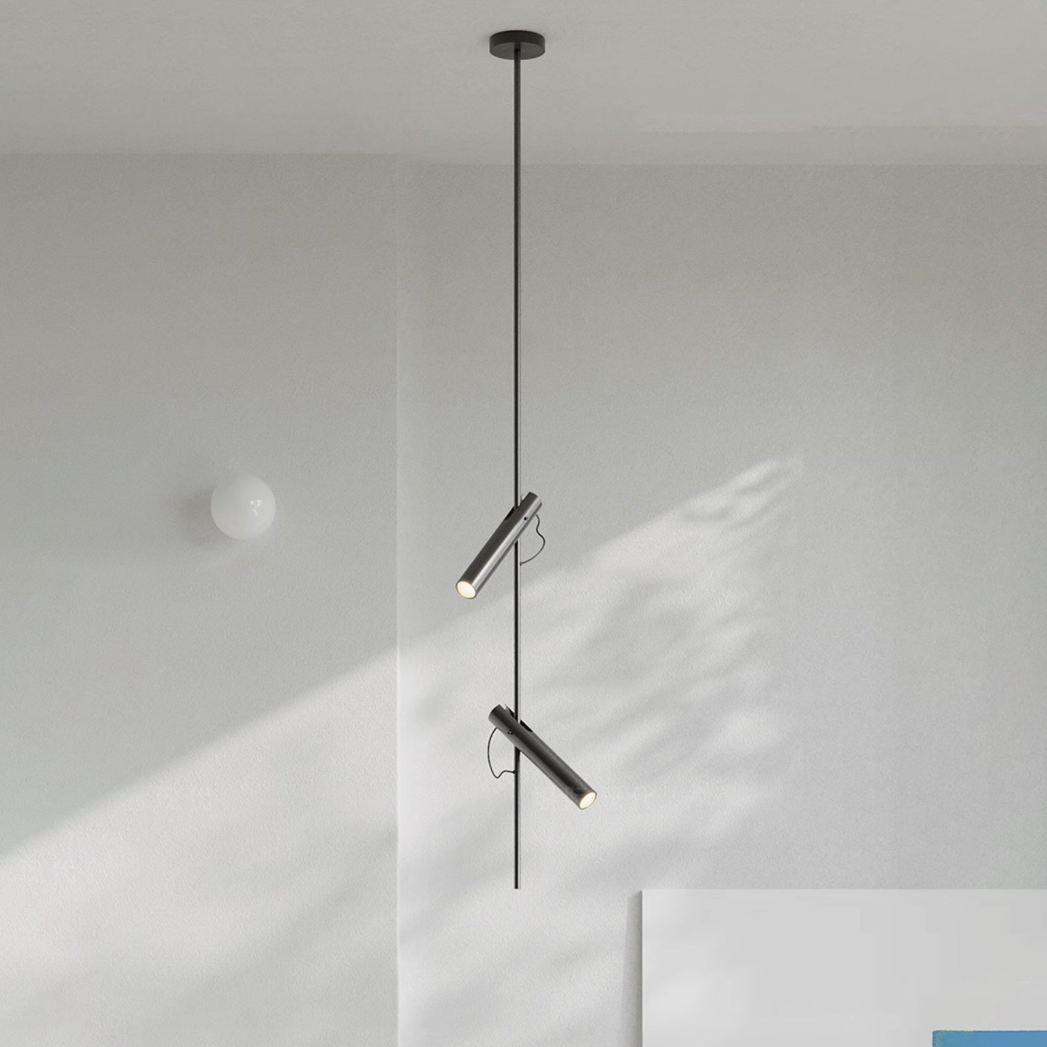 Jarnbruvyi Modern Minimalist Line Metal Pendant Light - Neutralighting