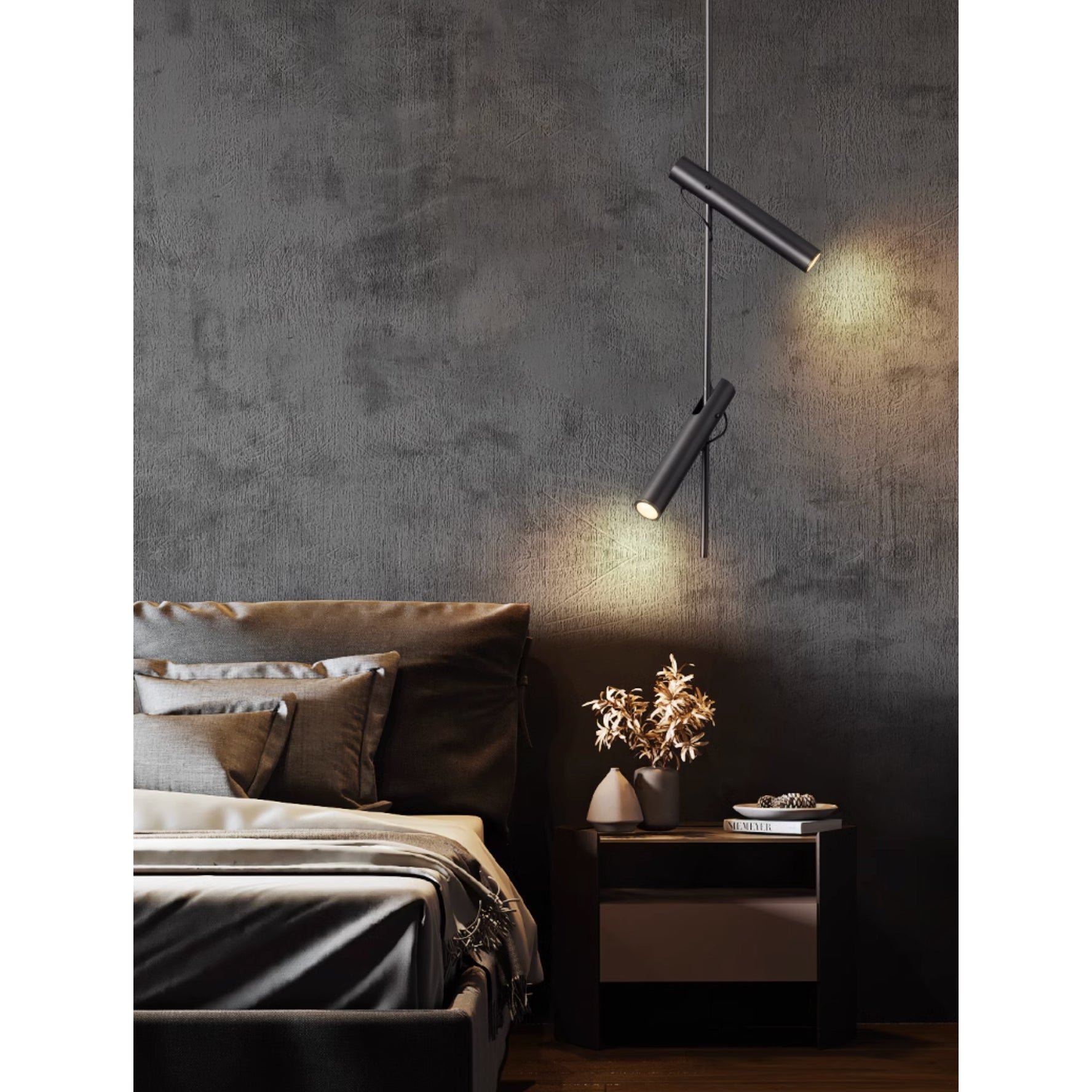 Jarnbruvyi Modern Minimalist Line Metal Pendant Light - Neutralighting