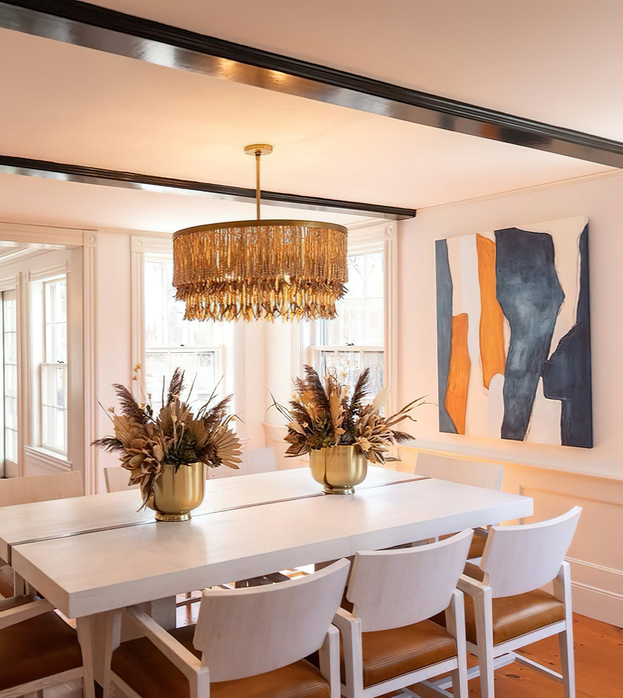 Ljomuvyn Postmodern Luxury Wood Metal Chandelier - Neutralighting