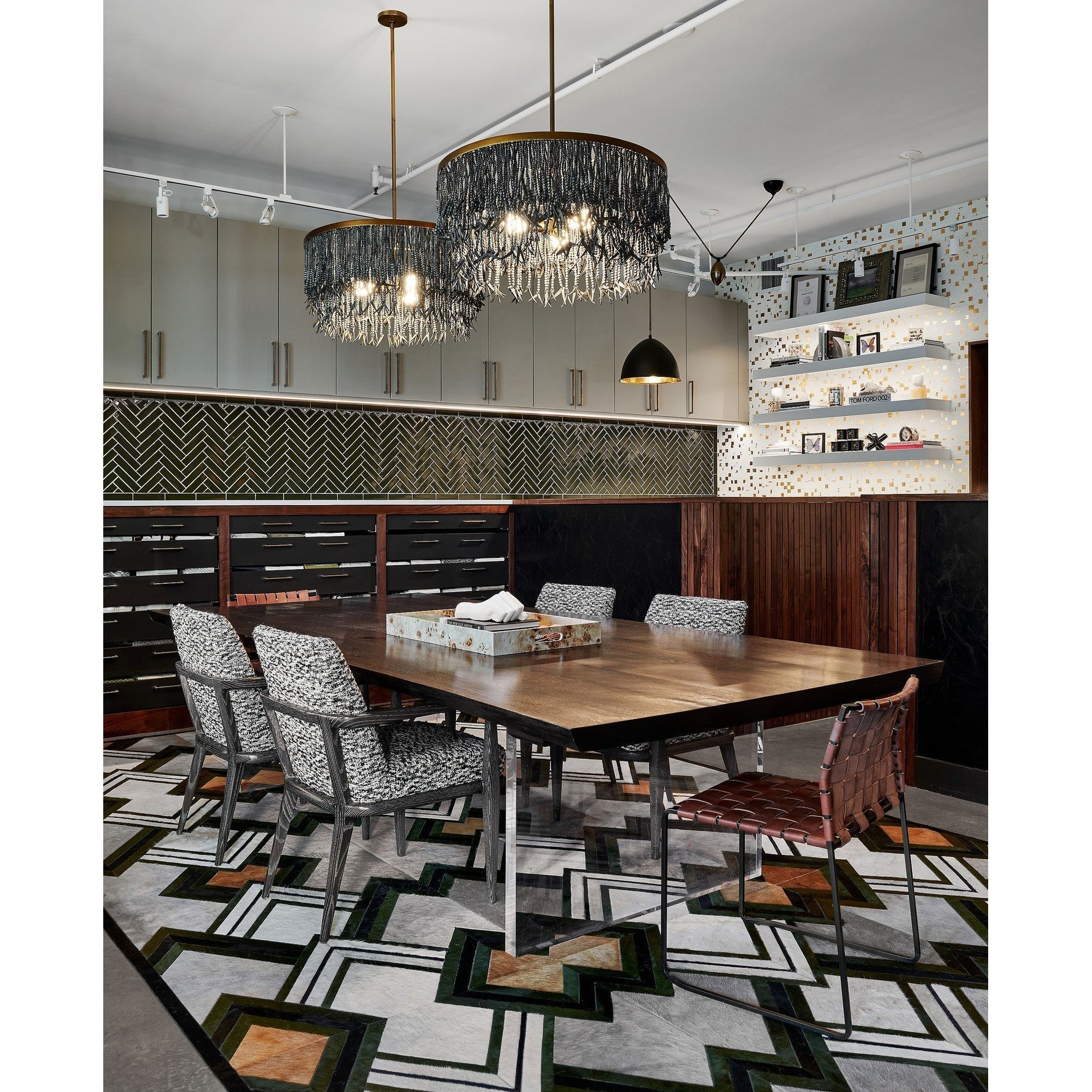 Ljomuvyn Postmodern Luxury Wood Metal Chandelier - Neutralighting