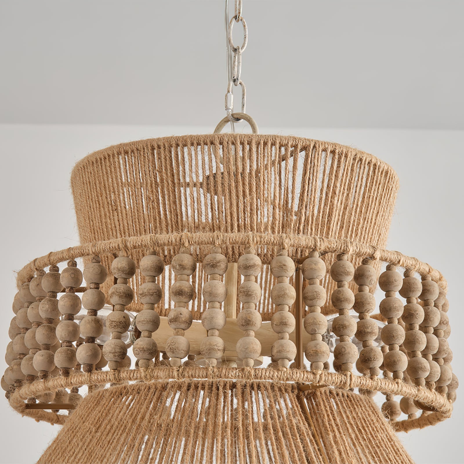 Kvennuvyi Natural Antigua Brown Metal Pendant Lamp - Neutralighting