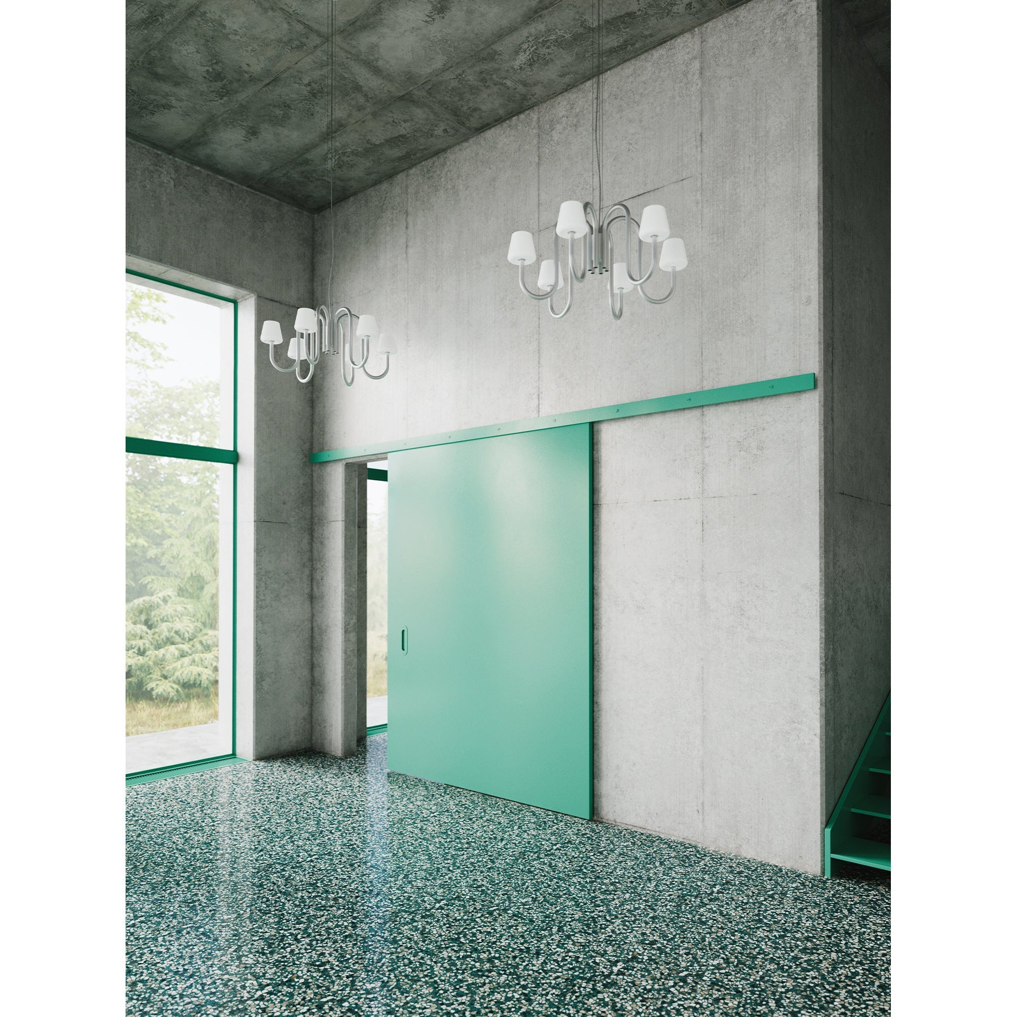 Ostruvyn Modern Premium Glass Chandelier - Neutralighting