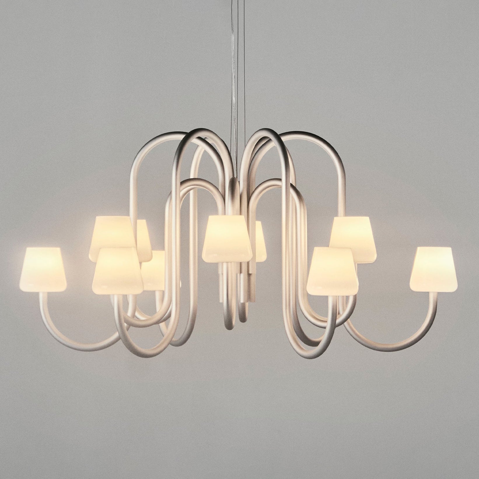 Ostruvyn Modern Premium Glass Chandelier - Neutralighting