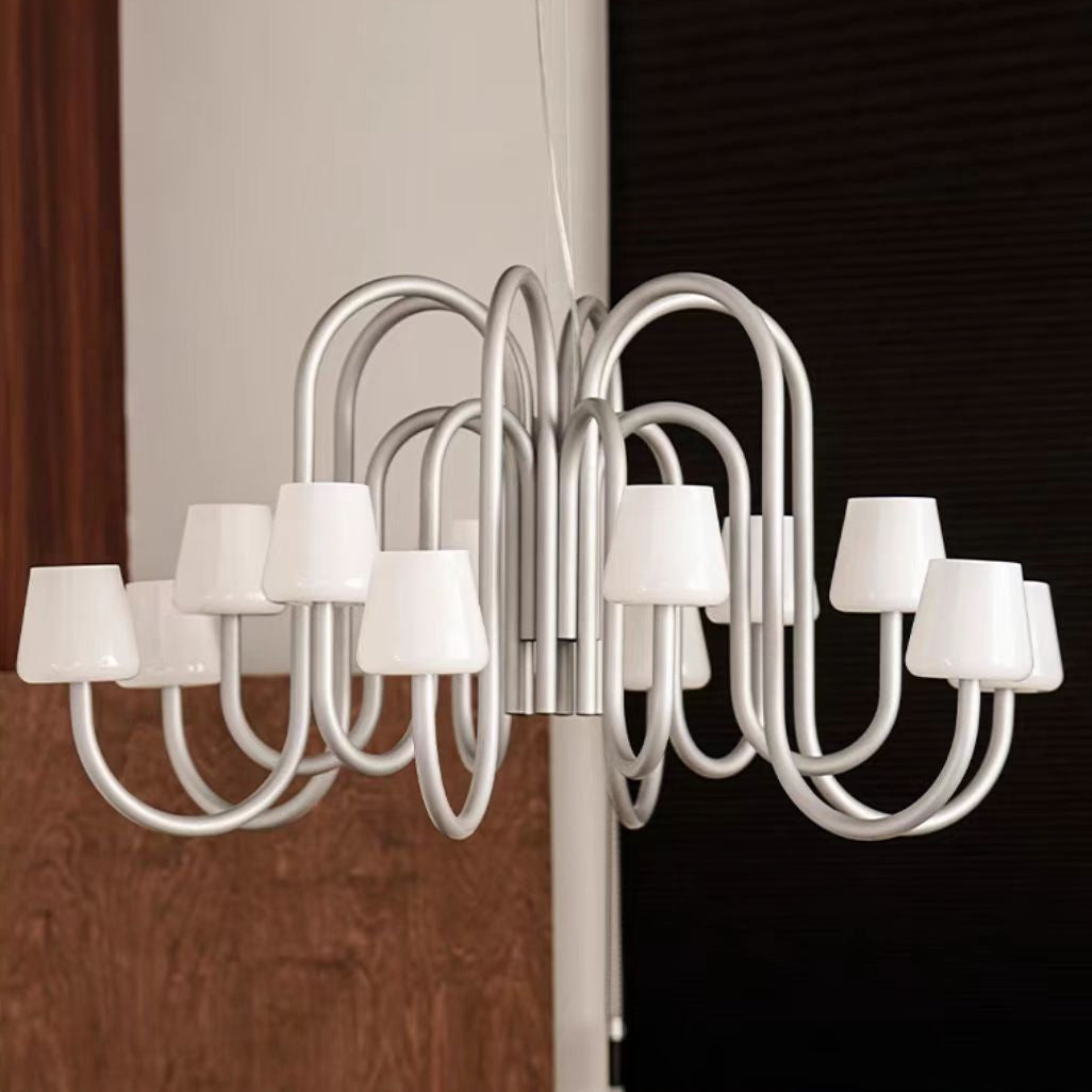Ostruvyn Modern Premium Glass Chandelier - Neutralighting