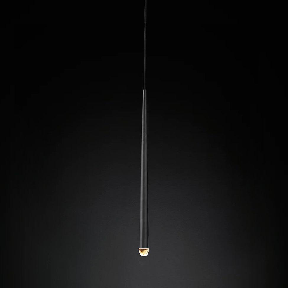 Chandelier Crystal Shade Brass Blackened Silver Luxe Staircase - Neutralighting