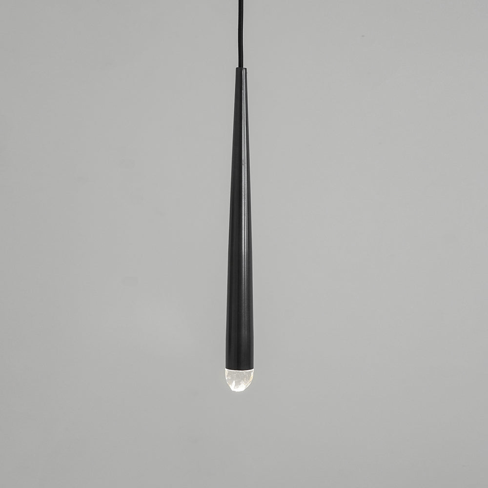 Chandelier Crystal Shade Brass Blackened Silver Luxe Staircase - Neutralighting