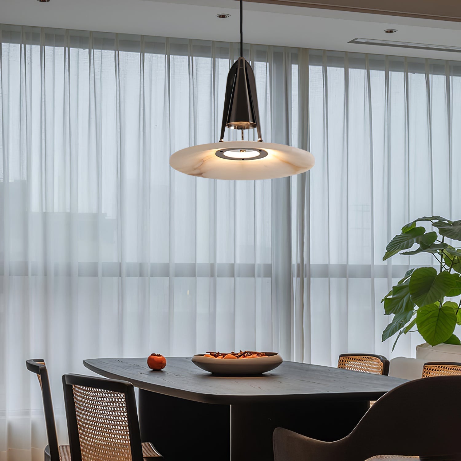 Zothayra Conical Metal Pendant Light - Neutralighting