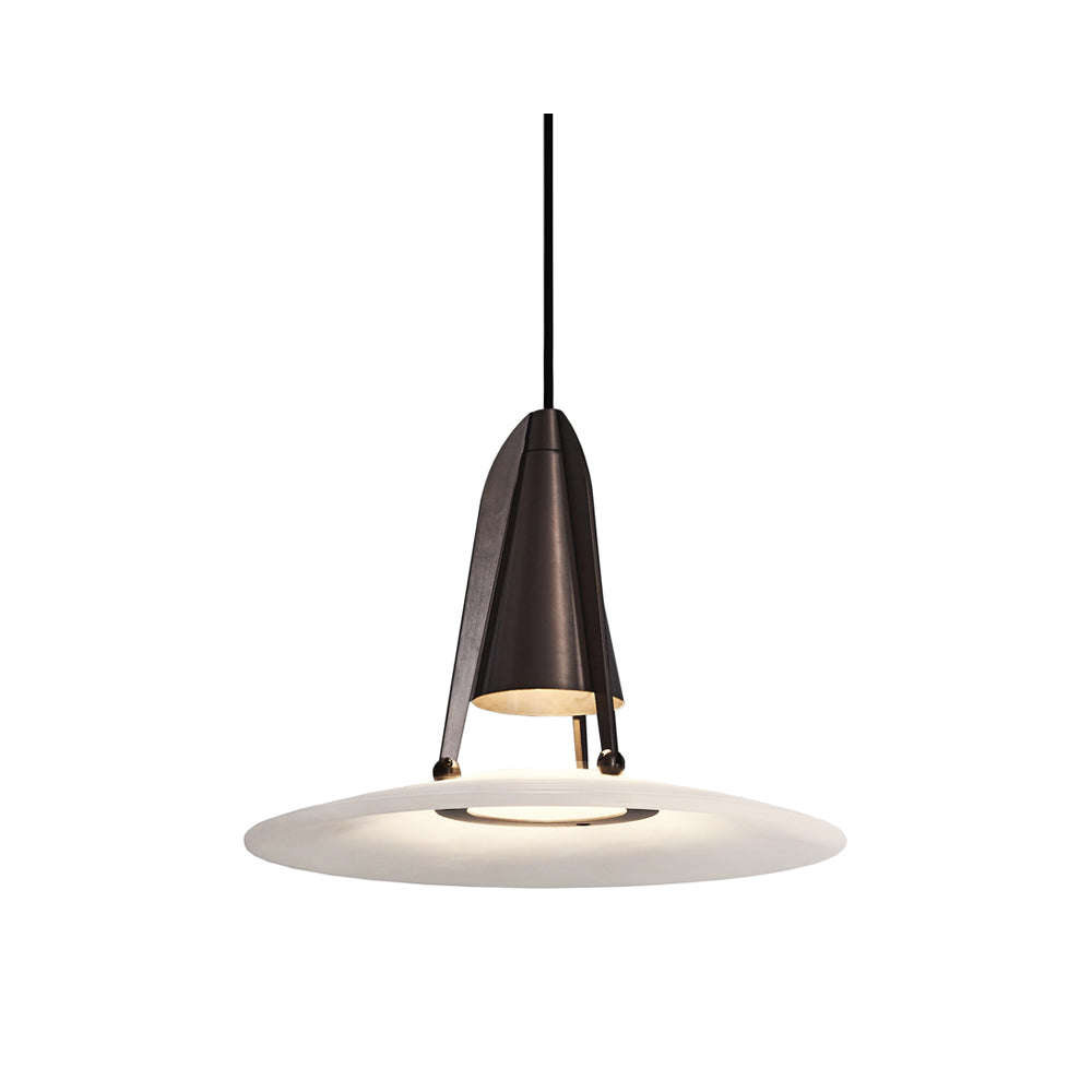 Aragon Pendant Light Alabaster Fusion - Neutralighting