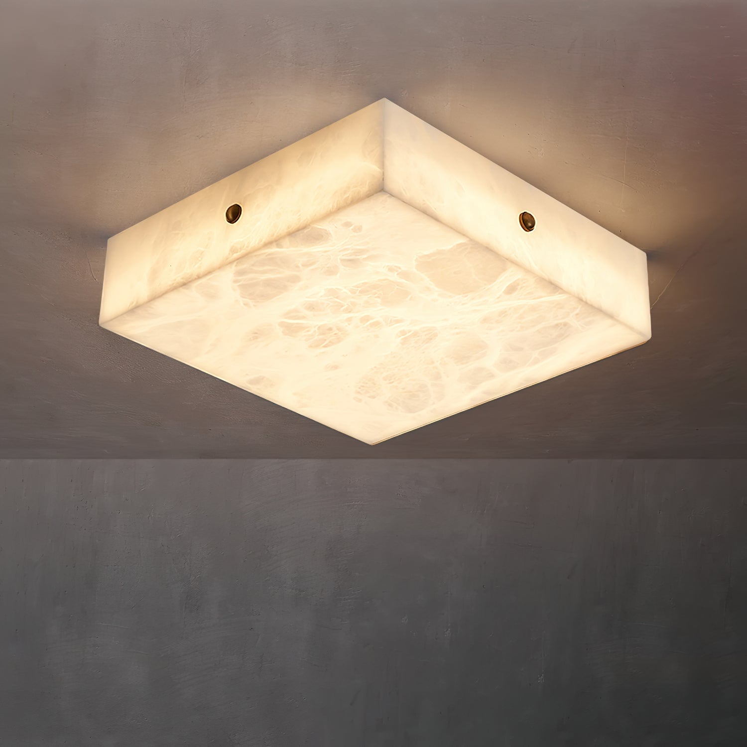 Rauduvys Modern Minimalist Alabaster Ceiling Light - Neutralighting