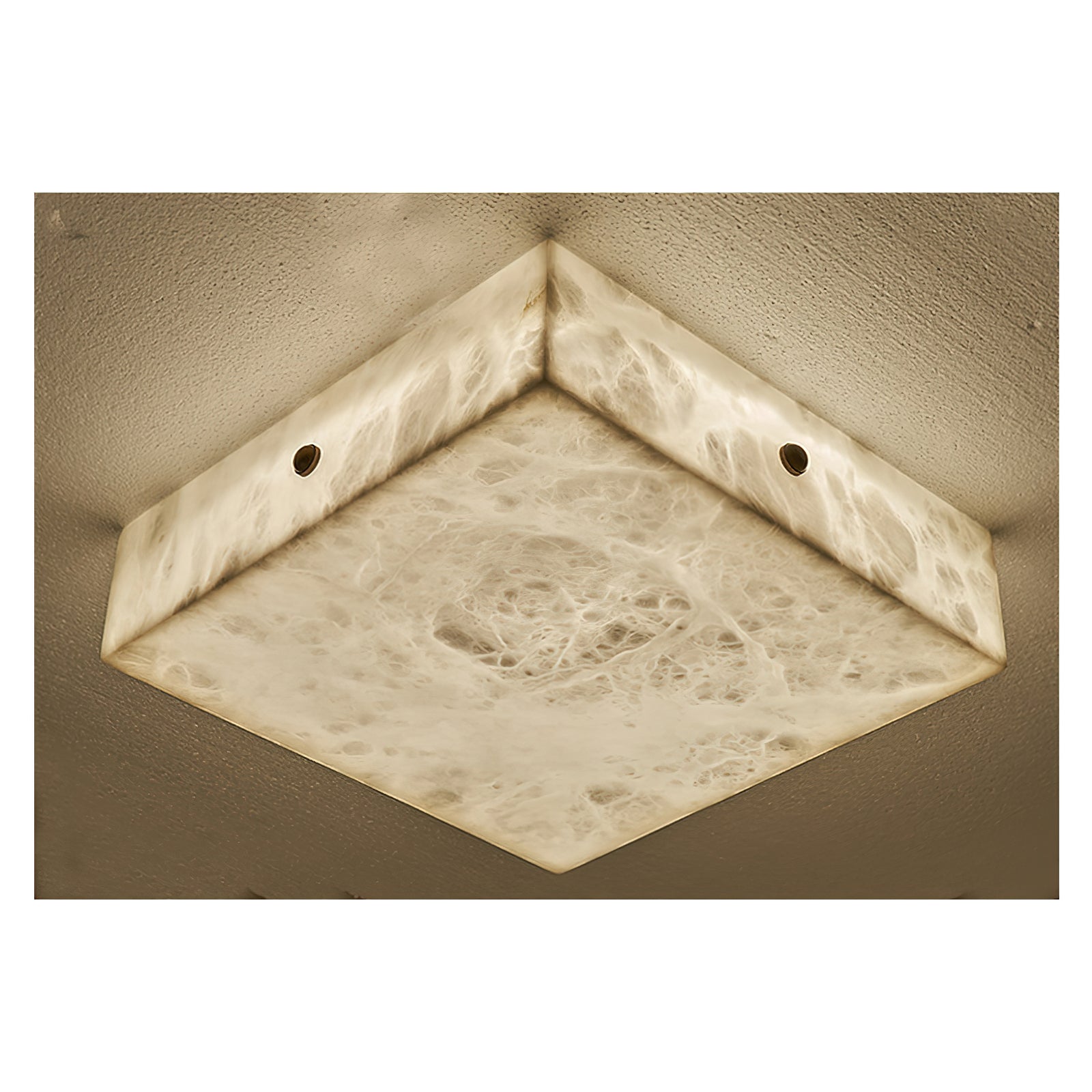 Rauduvys Modern Minimalist Alabaster Ceiling Light - Neutralighting
