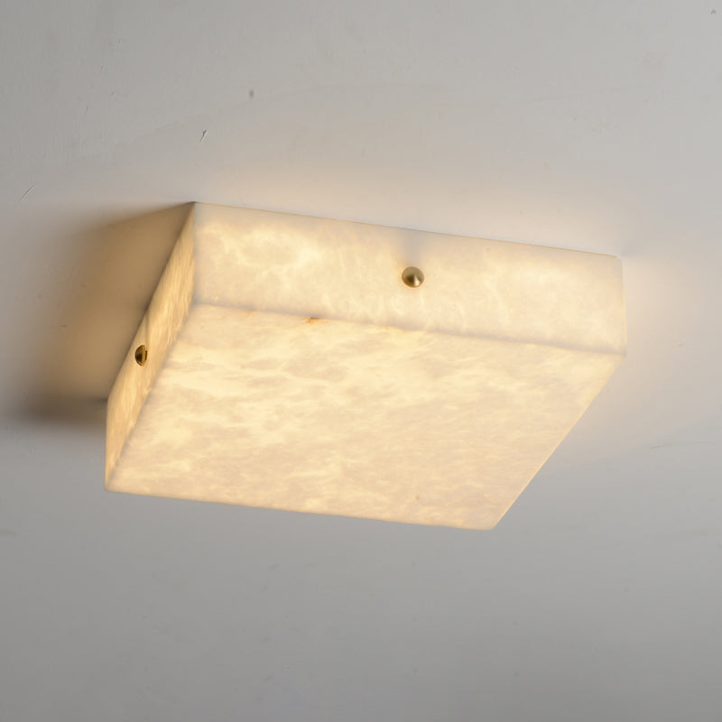 Rauduvys Modern Minimalist Alabaster Ceiling Light - Neutralighting
