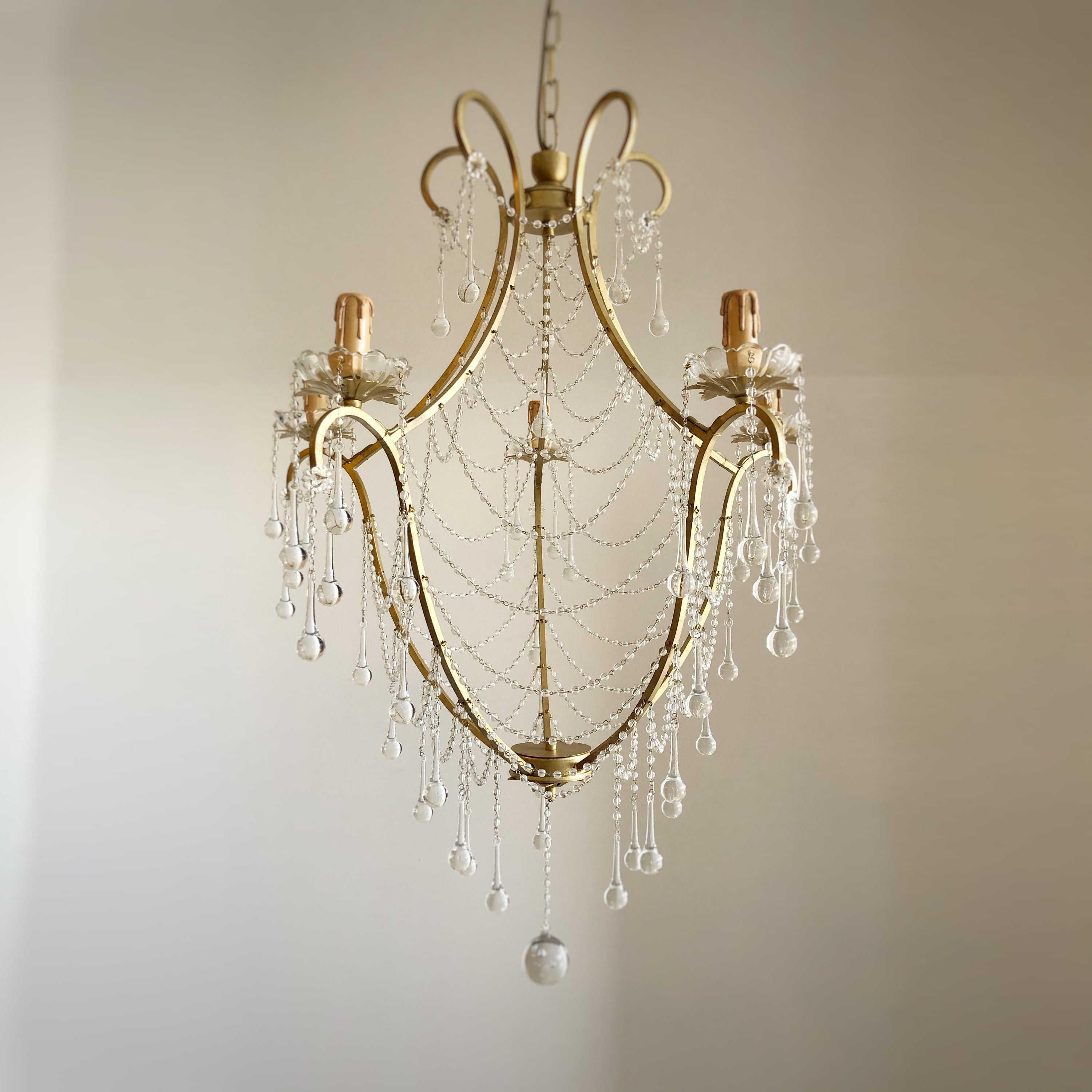 Qvistuvyo Individual Creativity Metal Glass Chandelier - Neutralighting