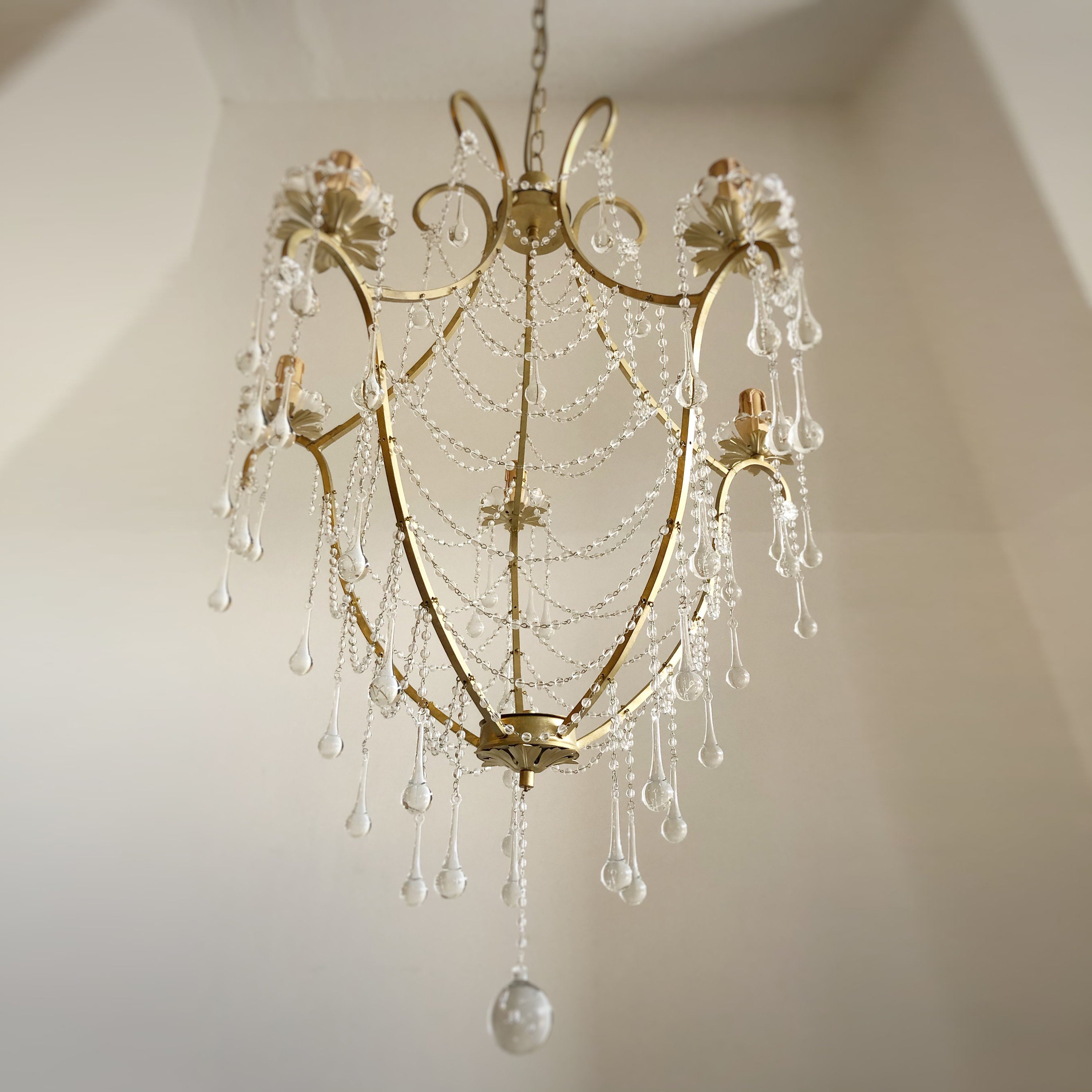 Qvistuvyo Individual Creativity Metal Glass Chandelier - Neutralighting
