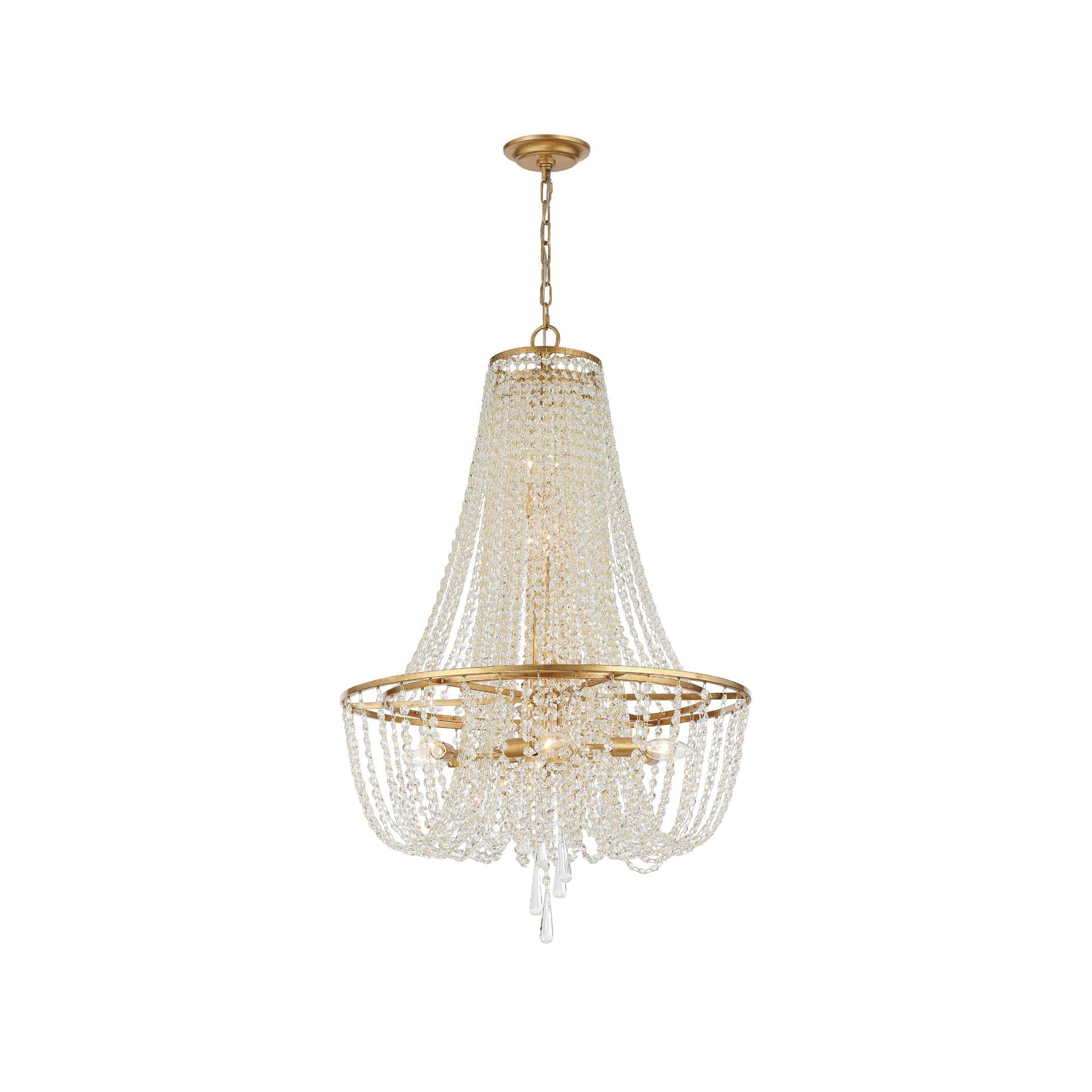 Sifuvys Postmodern Luxury Metal Crystal Chandelier - Neutralighting