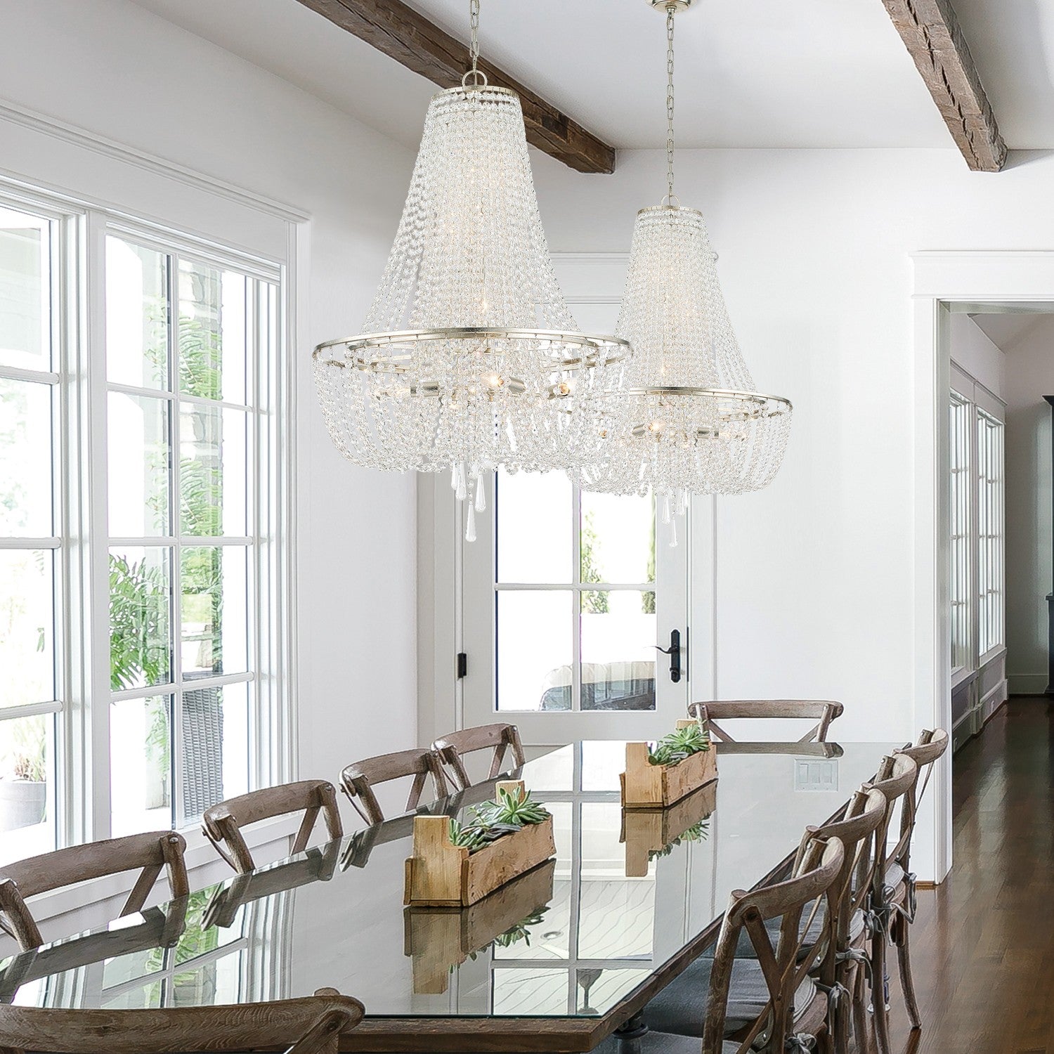 Sifuvys Postmodern Luxury Metal Crystal Chandelier - Neutralighting