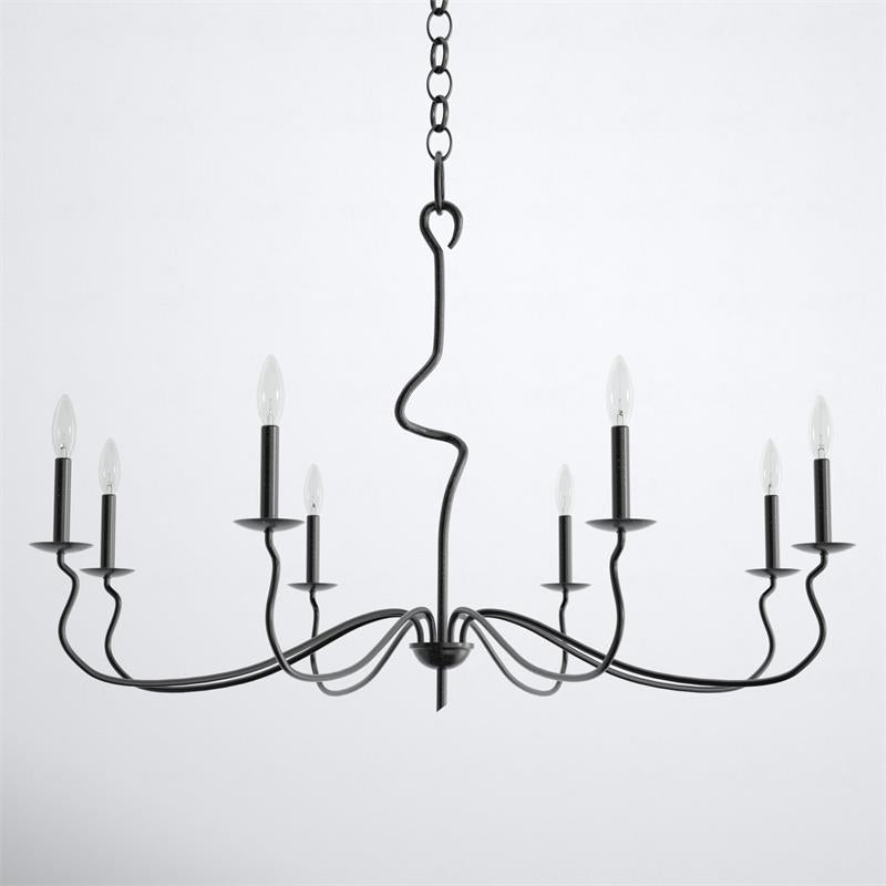 Rauduvyo Modern Minimalist Industrial Metal Chandelier - Neutralighting