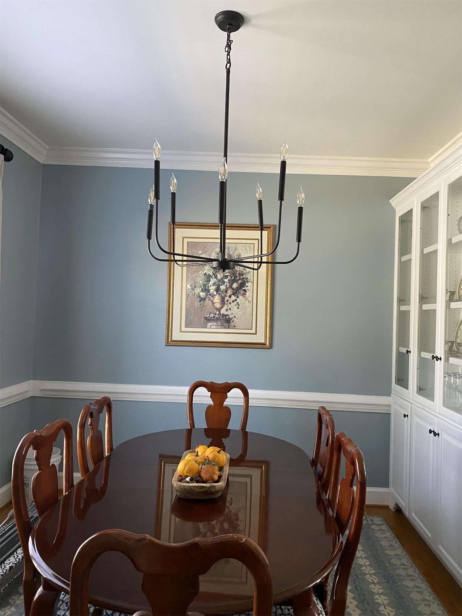 Ulfuvys Modern Candle Industrial Metal Chandelier - Neutralighting