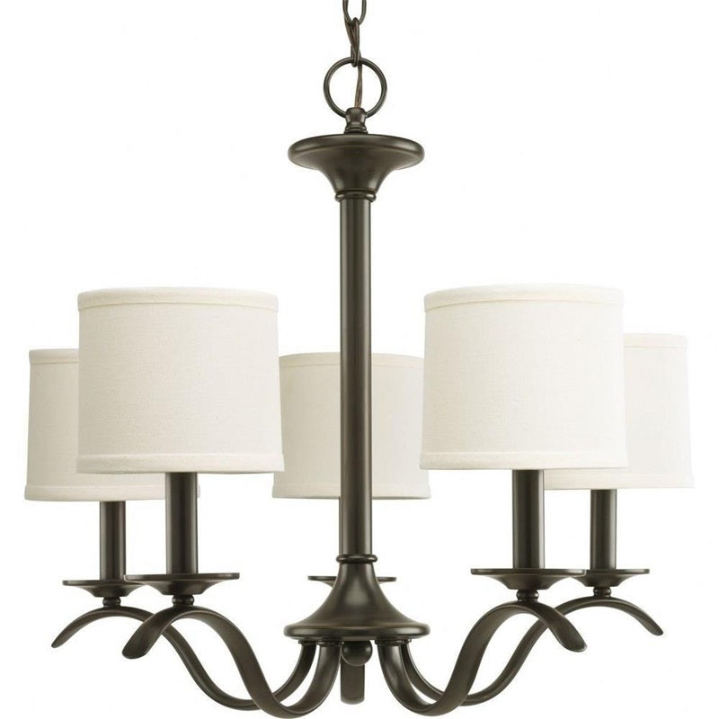 Vatnuvys Traditional Premium Brass Fabric Metal Chandelier - Neutralighting