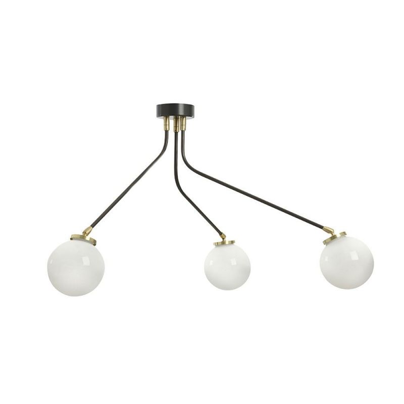 Vatnuvyo Modern Minimalist Brass Metal Glass Ceiling Lamp - Neutralighting