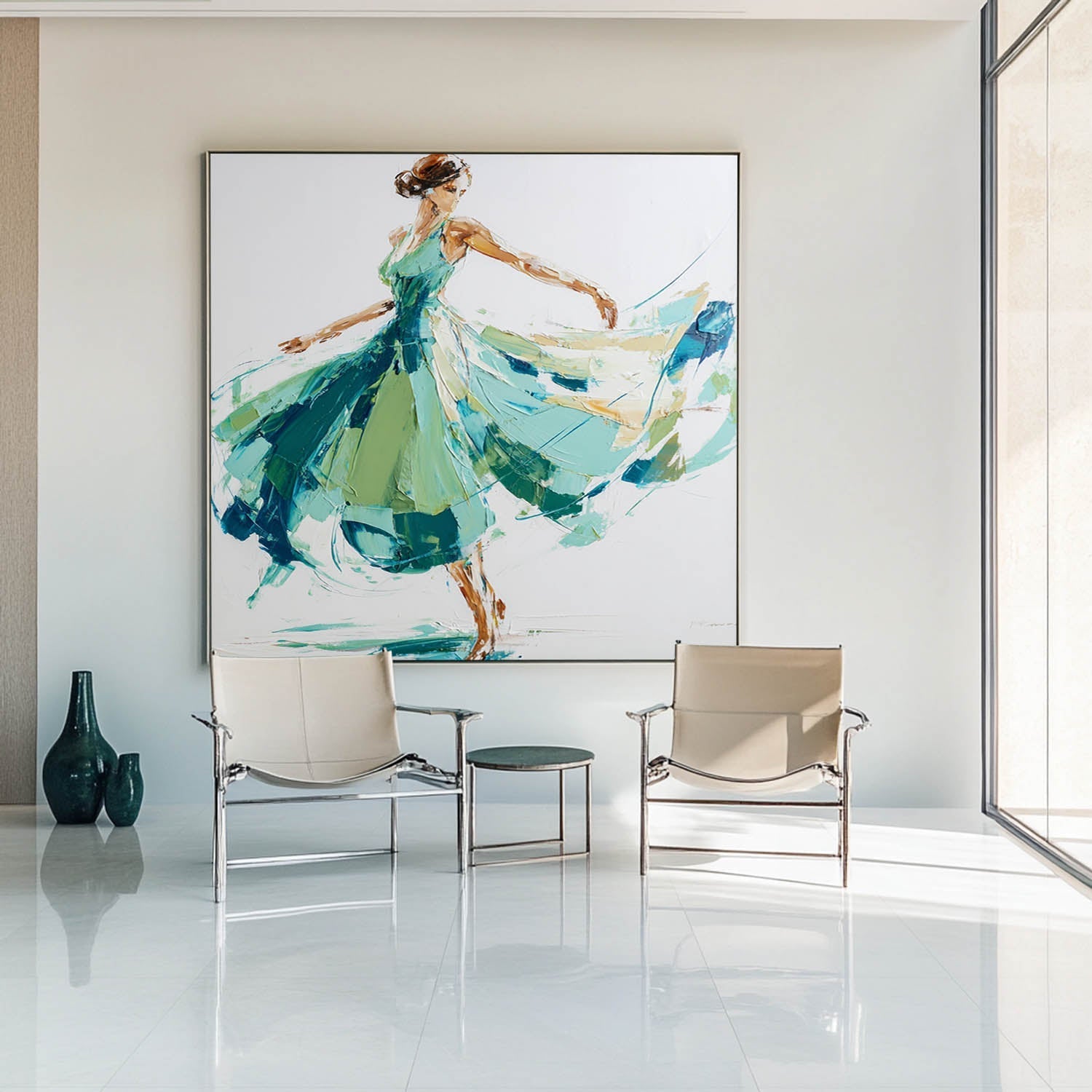 Modern Abstract Painting ABAS289 - Neutralighting