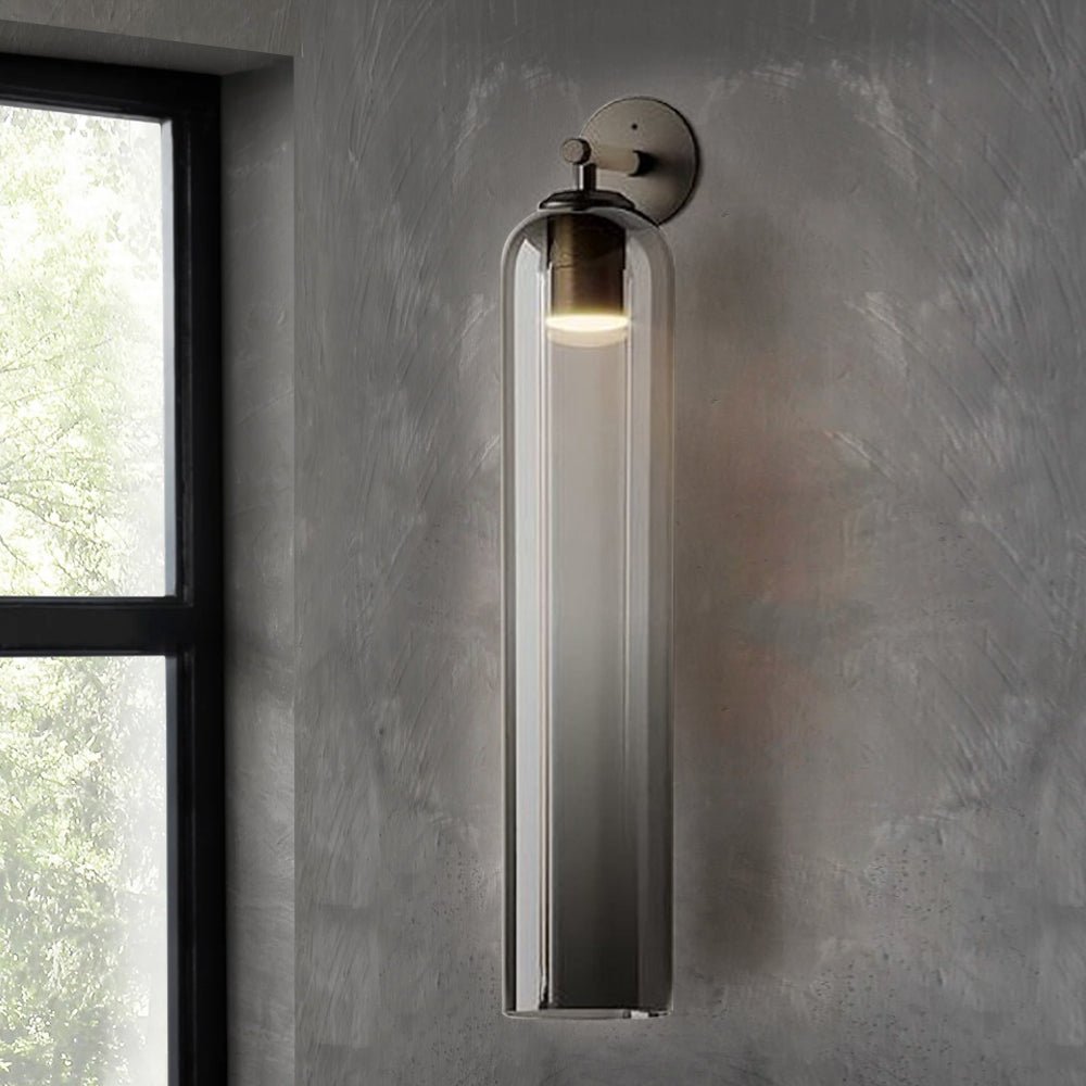 June Glass Indoor Wall Lamp Cylindrical - Neutralighting