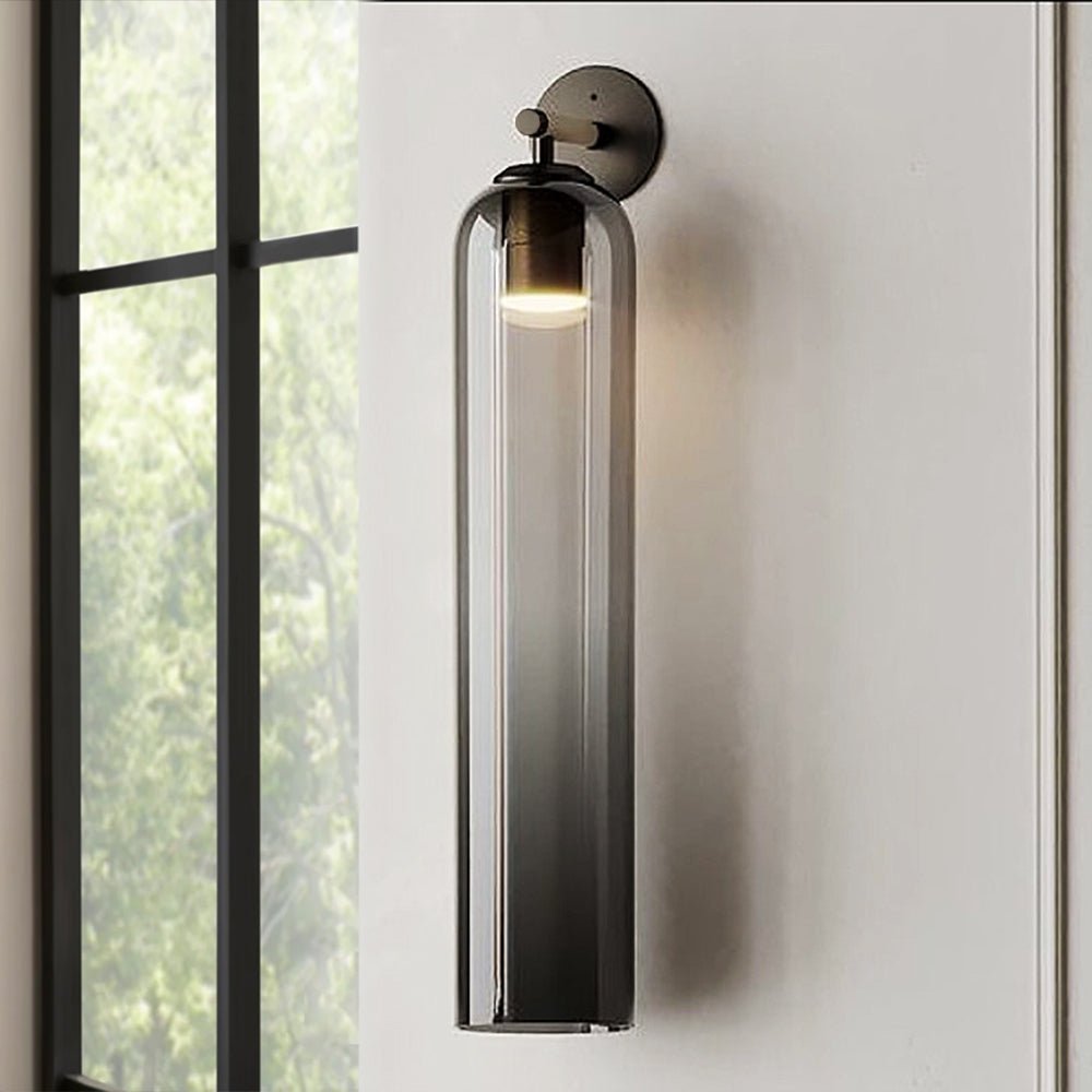 June Glass Indoor Wall Lamp Cylindrical - Neutralighting