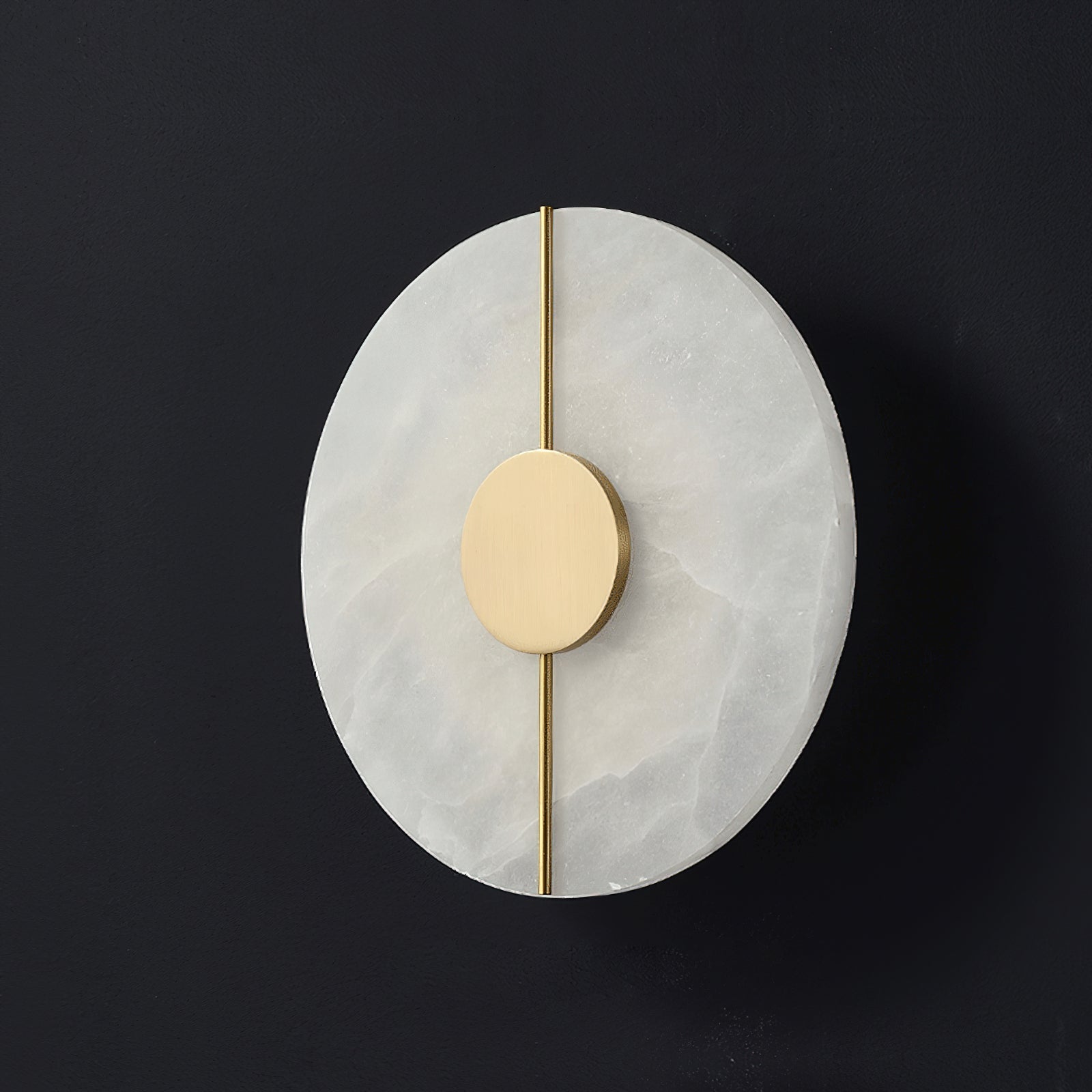 Waegnuvyo Modern Minimalist Alabaster Wall Lamp - Neutralighting