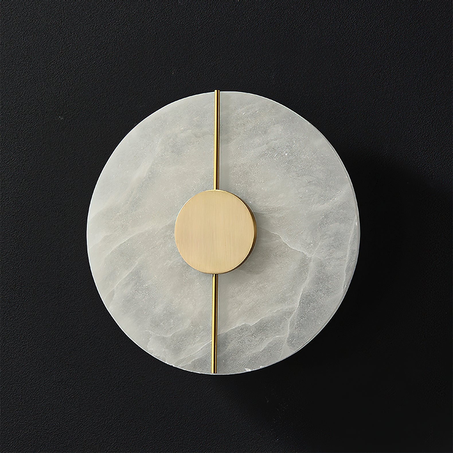 Waegnuvyo Modern Minimalist Alabaster Wall Lamp - Neutralighting