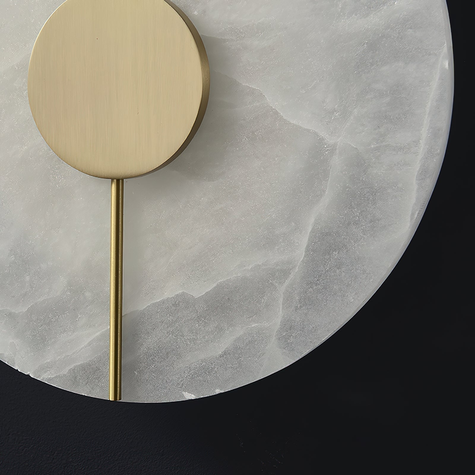 Waegnuvyo Modern Minimalist Alabaster Wall Lamp - Neutralighting