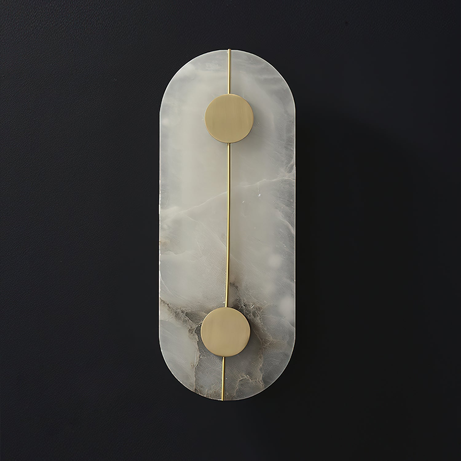 Waegnuvyo Modern Minimalist Alabaster Wall Lamp - Neutralighting