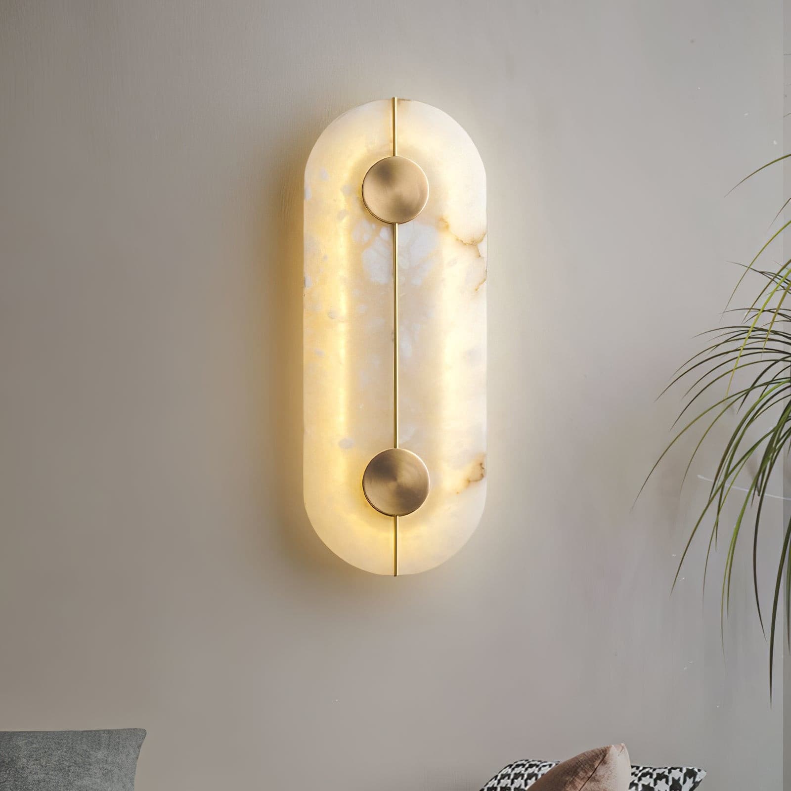 Artistic Wall Lamp Dolomite Copper Retro Flair - Neutralighting