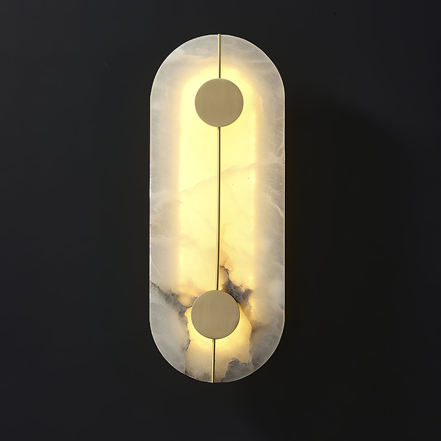 Artistic Wall Lamp Dolomite Copper Retro Flair - Neutralighting