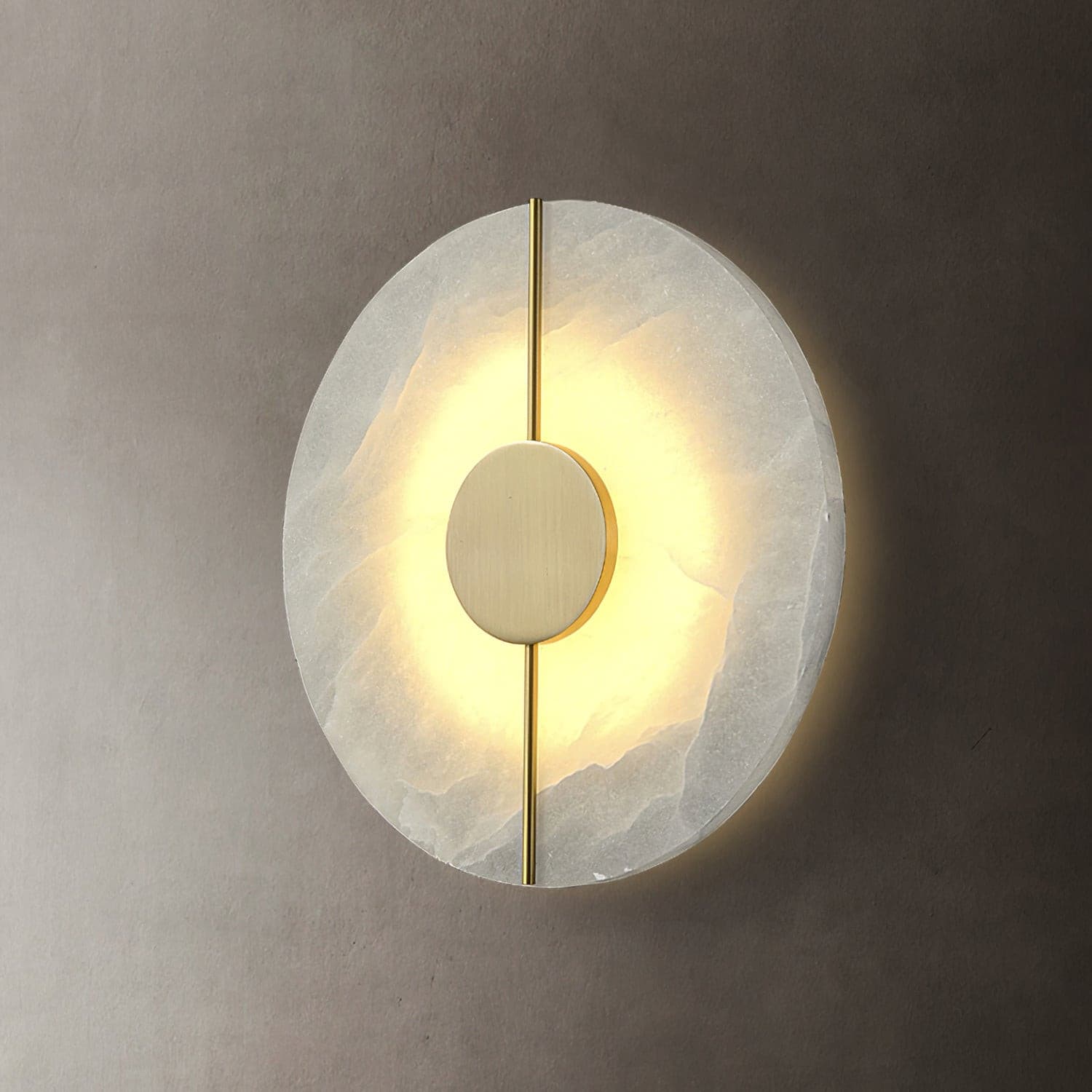 Artistic Wall Lamp Dolomite Copper Retro Flair - Neutralighting