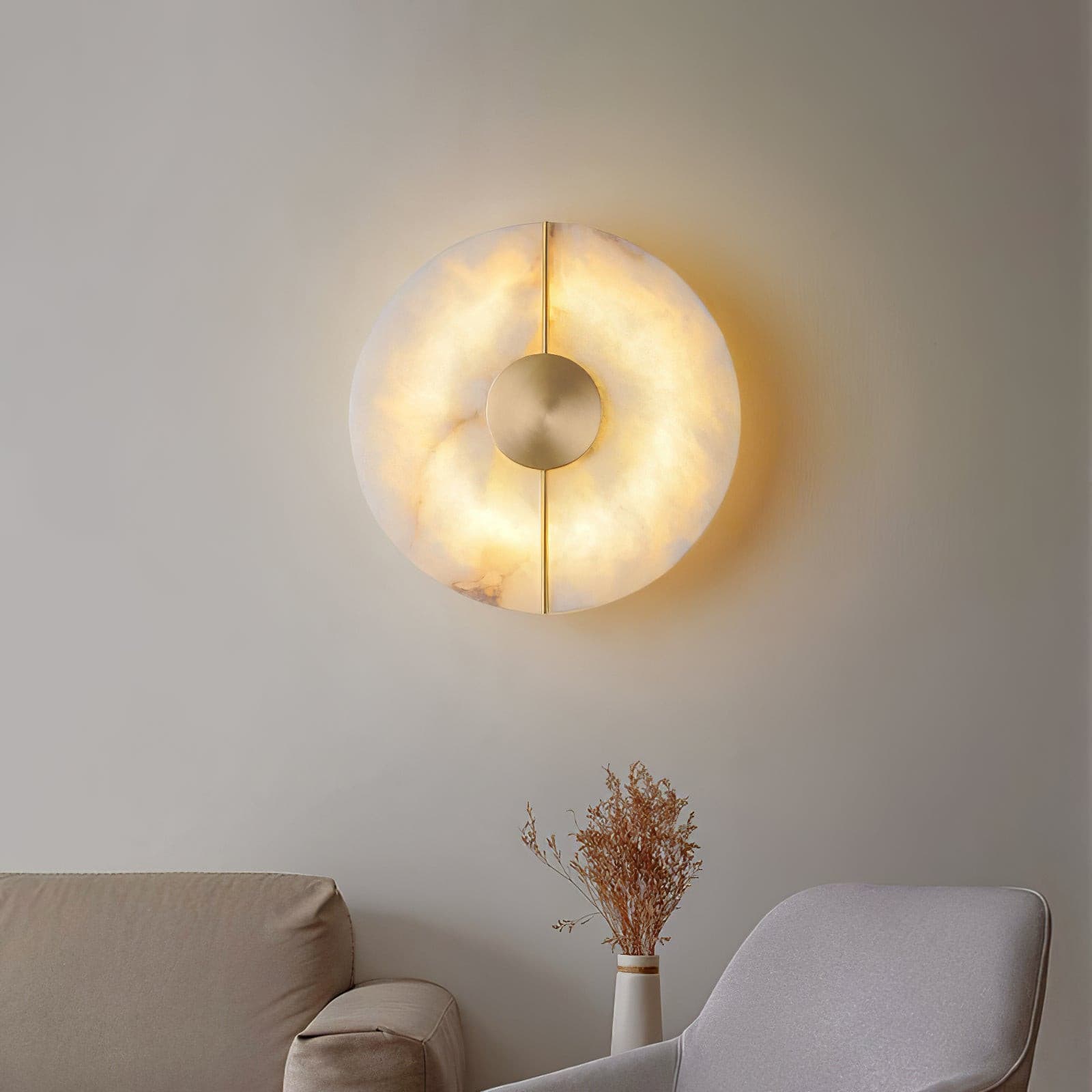 Artistic Wall Lamp Dolomite Copper Retro Flair - Neutralighting