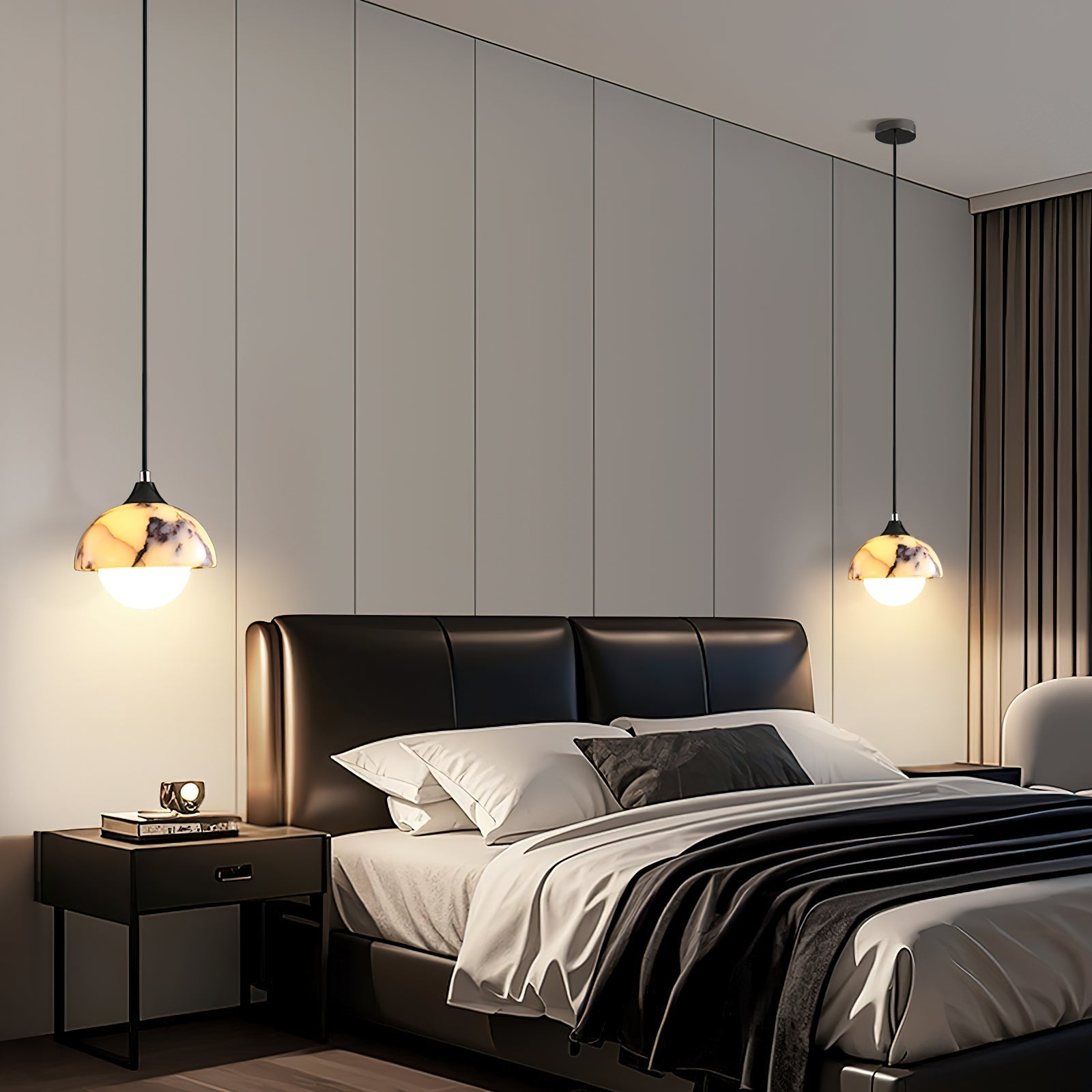 Yrvuvys Modern Minimalist Marble Pendant Lamp - Neutralighting