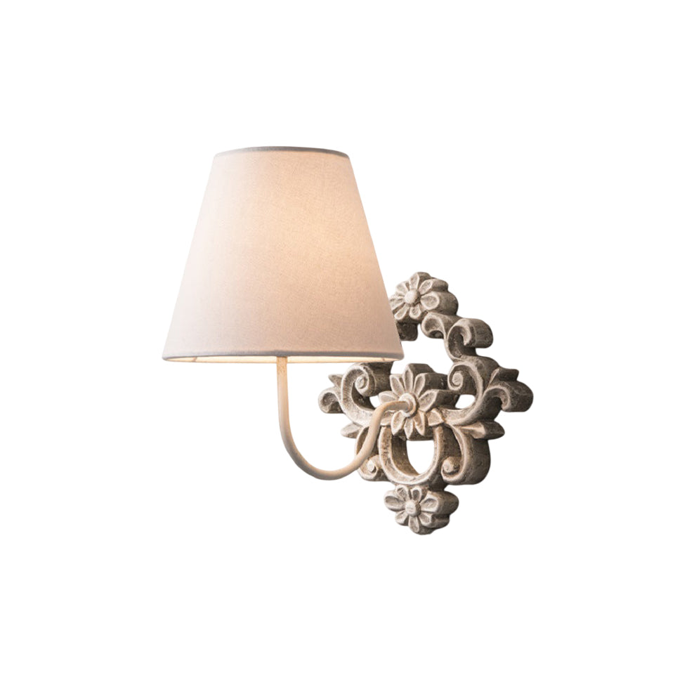 Alvuvys Modern Premium Elegance Fabric Metal Wall Lamp - Neutralighting