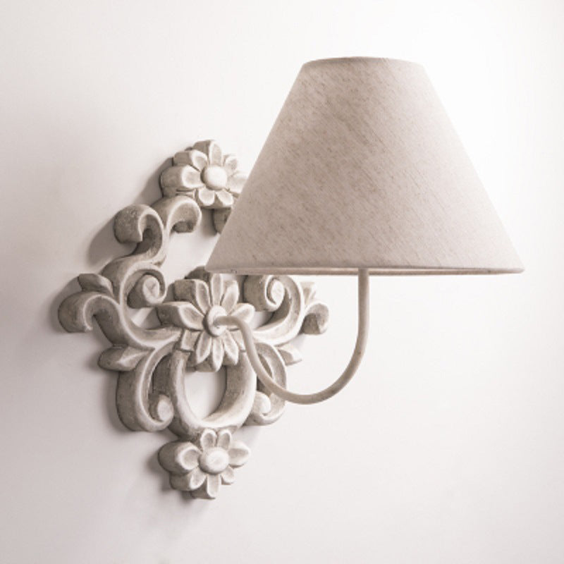 Alvuvys Modern Premium Elegance Fabric Metal Wall Lamp - Neutralighting