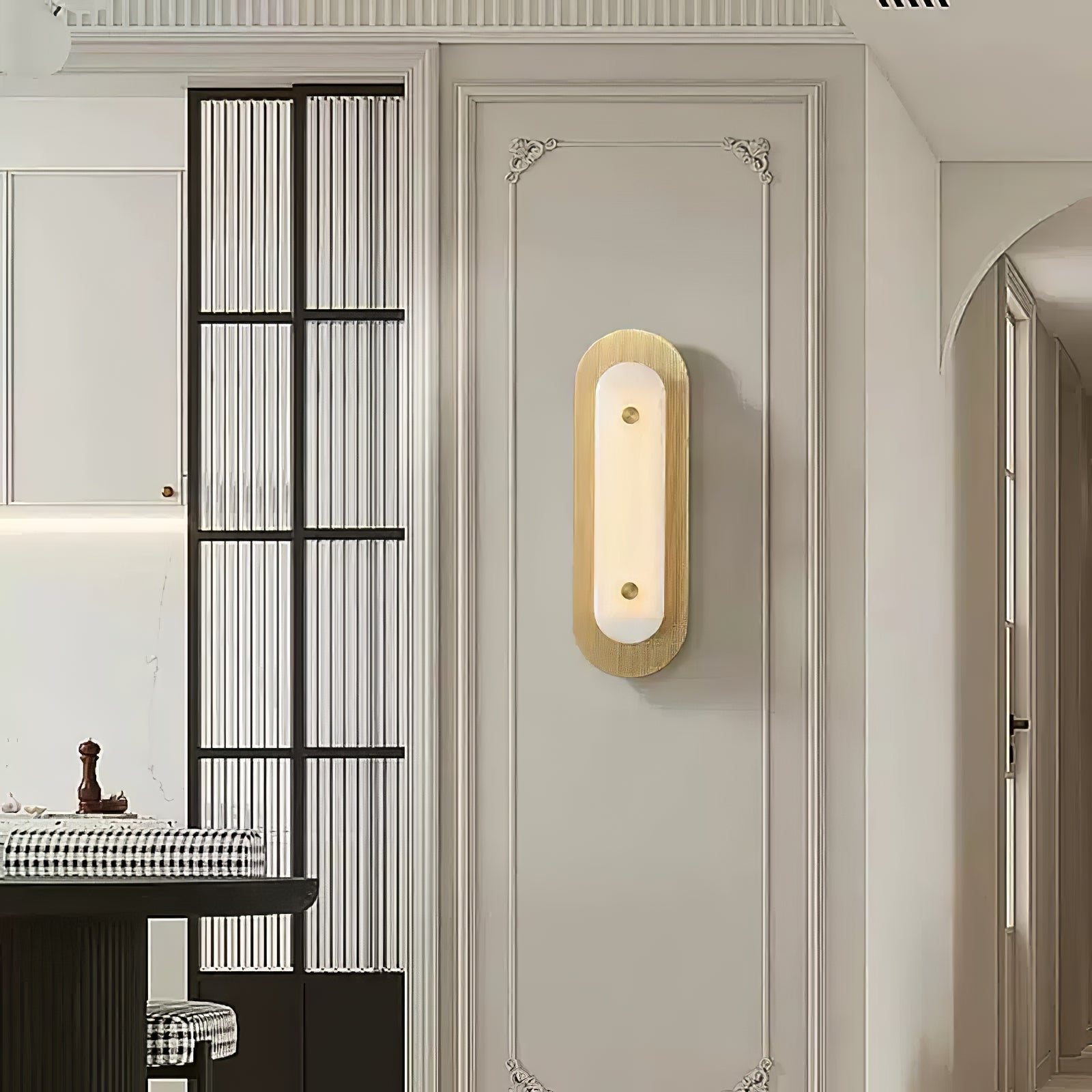 Celaeeth Oval Alabaster Wall Light - Neutralighting