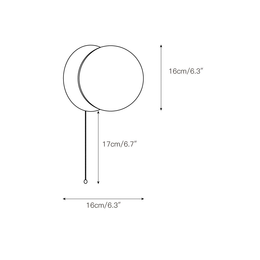 Blikuvys Modern Minimalist Travertine Glass Wall Lamp - Neutralighting