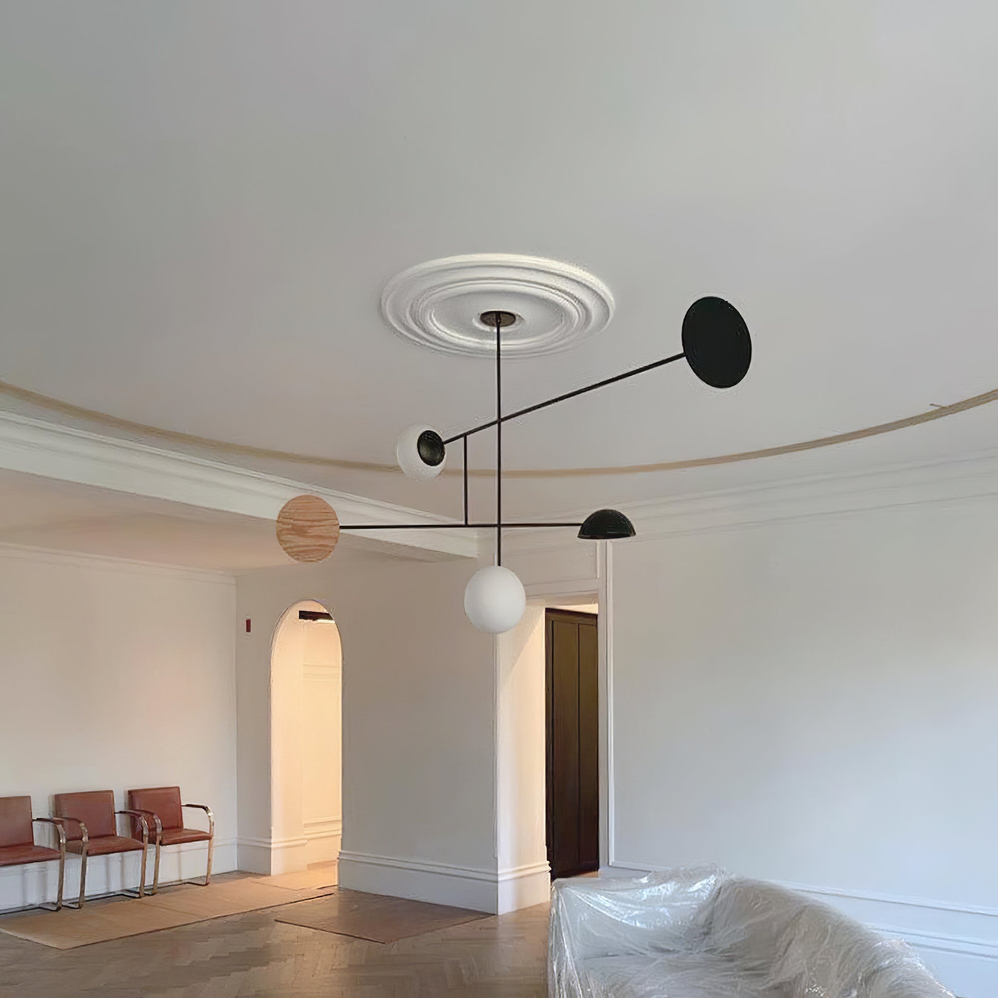 Orbital Balance Modern Linear Pendant Light - Neutralighting
