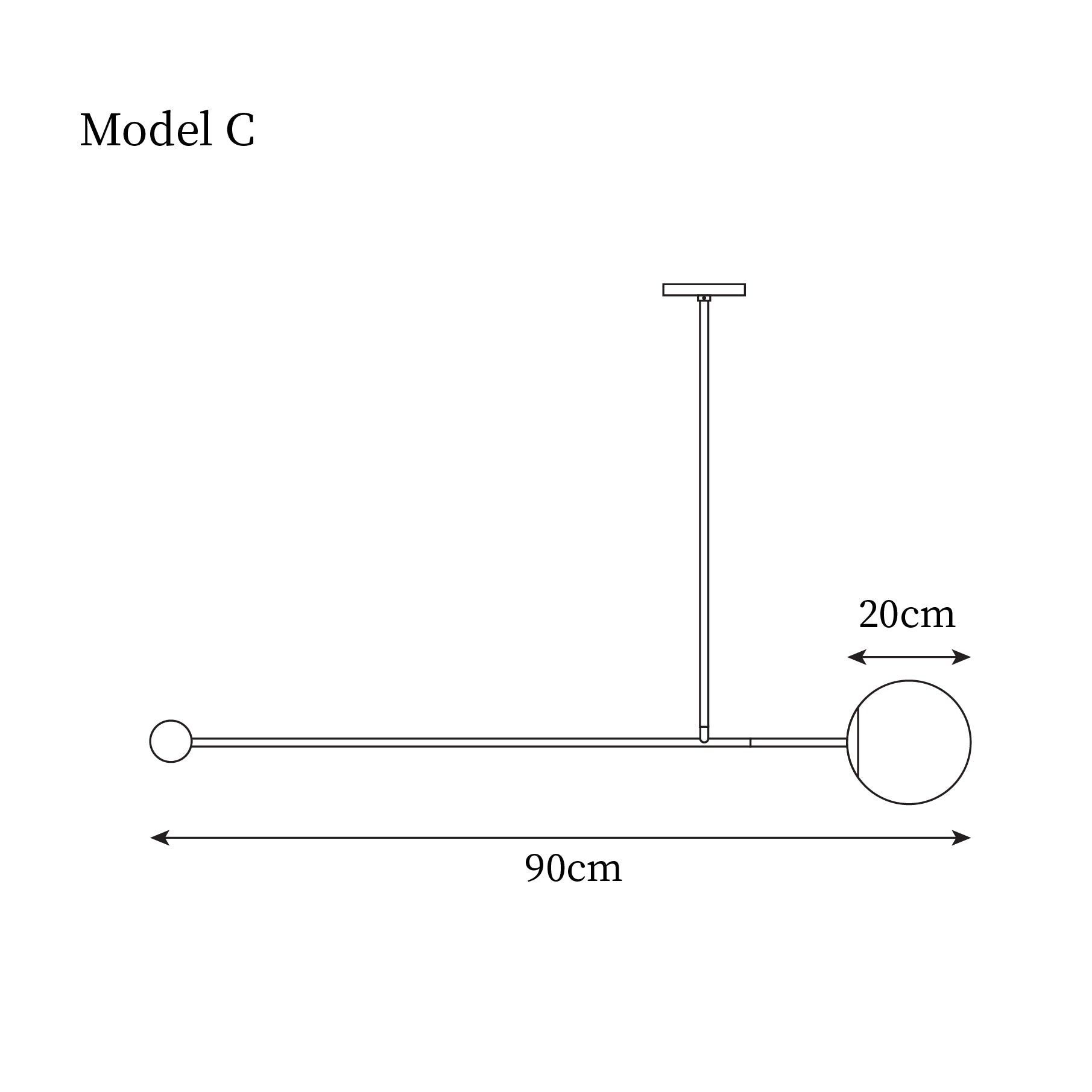 Orbital Balance Modern Linear Pendant Light - Neutralighting