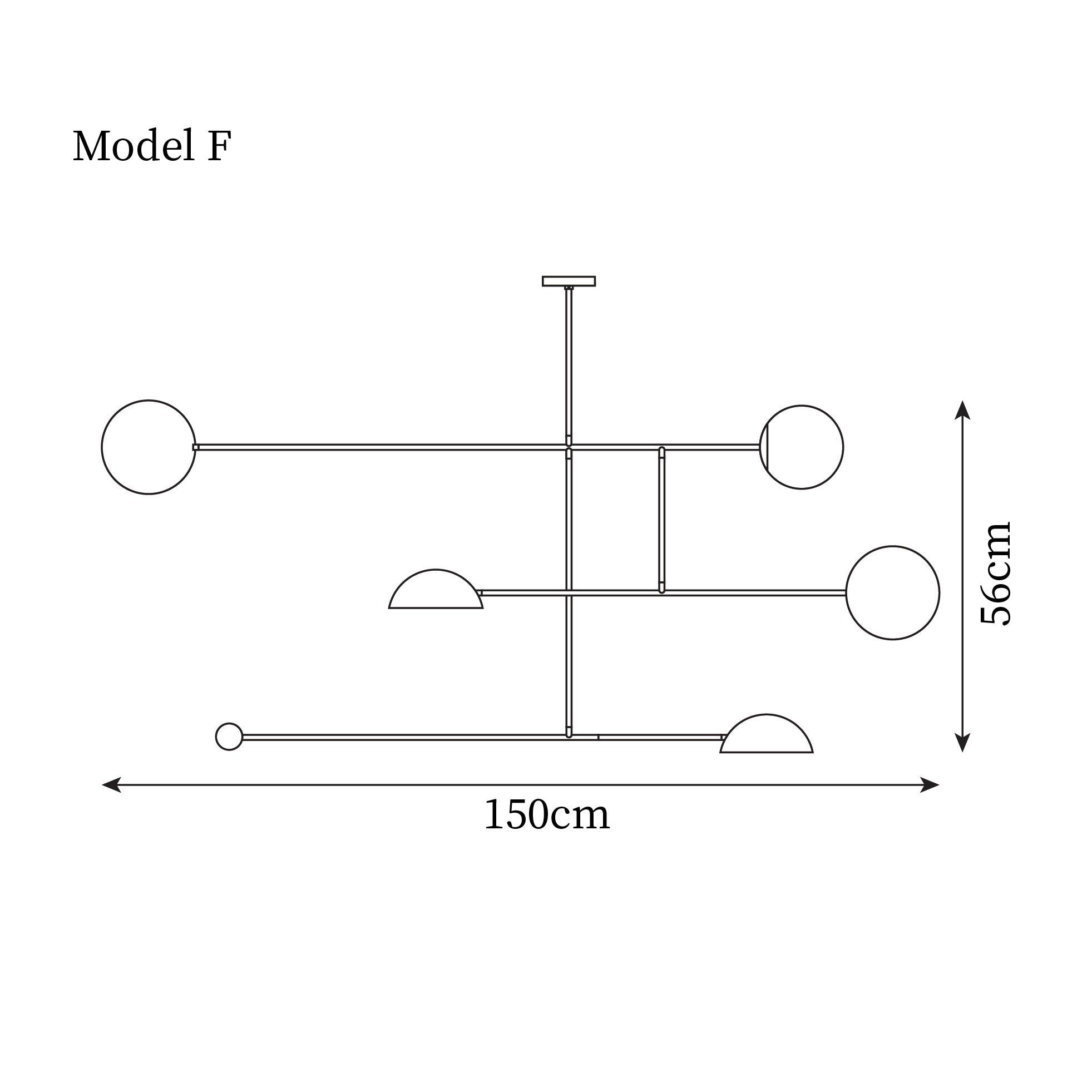 Orbital Balance Modern Linear Pendant Light - Neutralighting