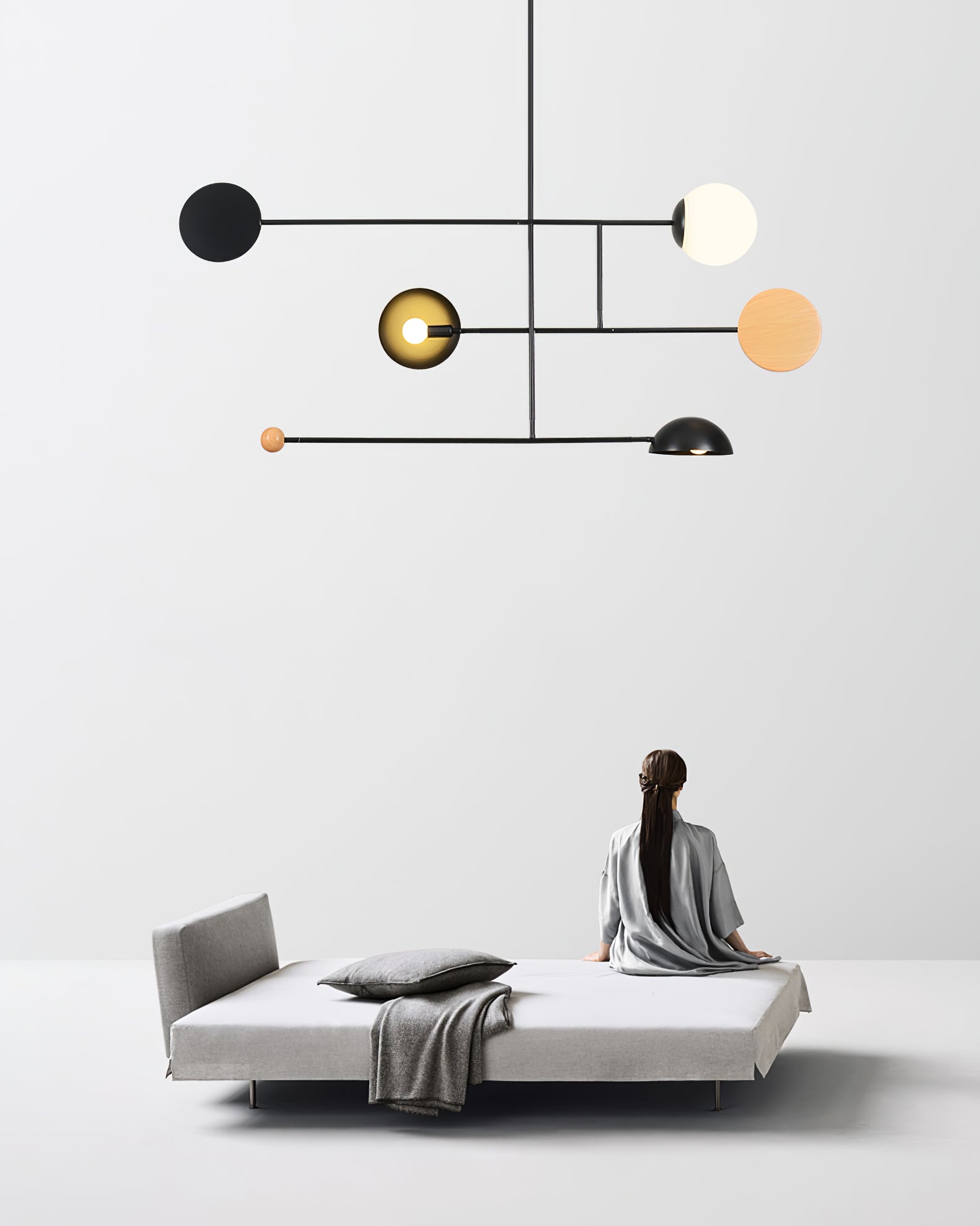 Orbital Balance Modern Linear Pendant Light - Neutralighting
